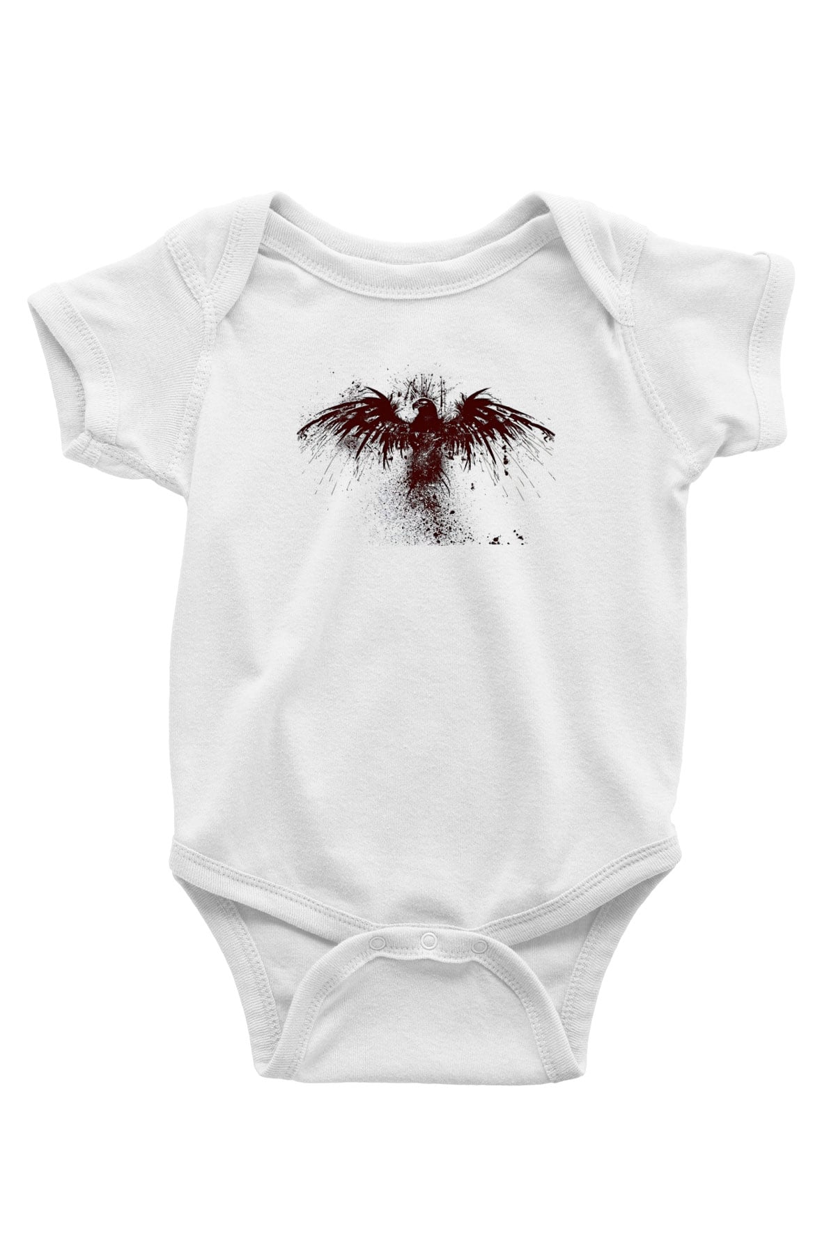 Pusha T Baskılı Beyaz Unisex Bebek Body - Zıbın