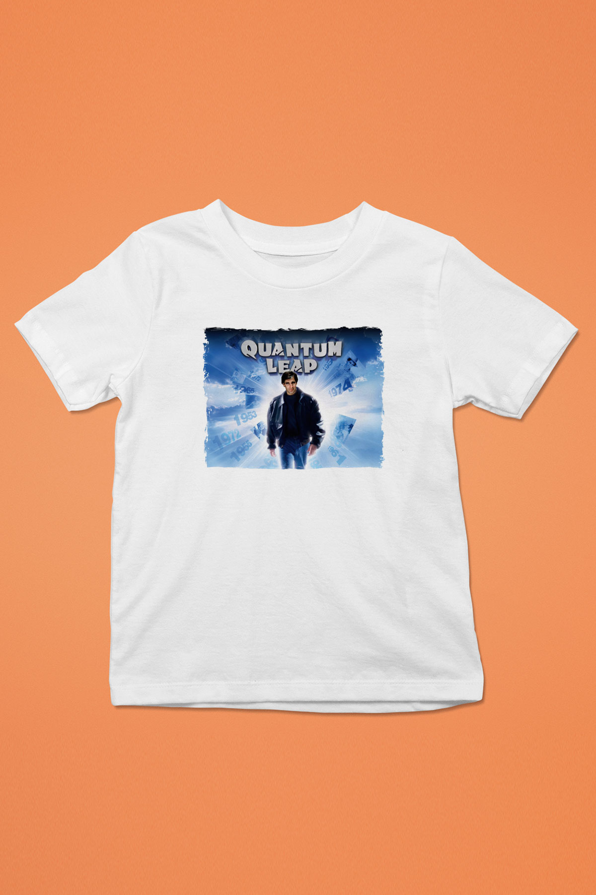 Quantum Leap Beyaz Unisex  Çocuk Tişört