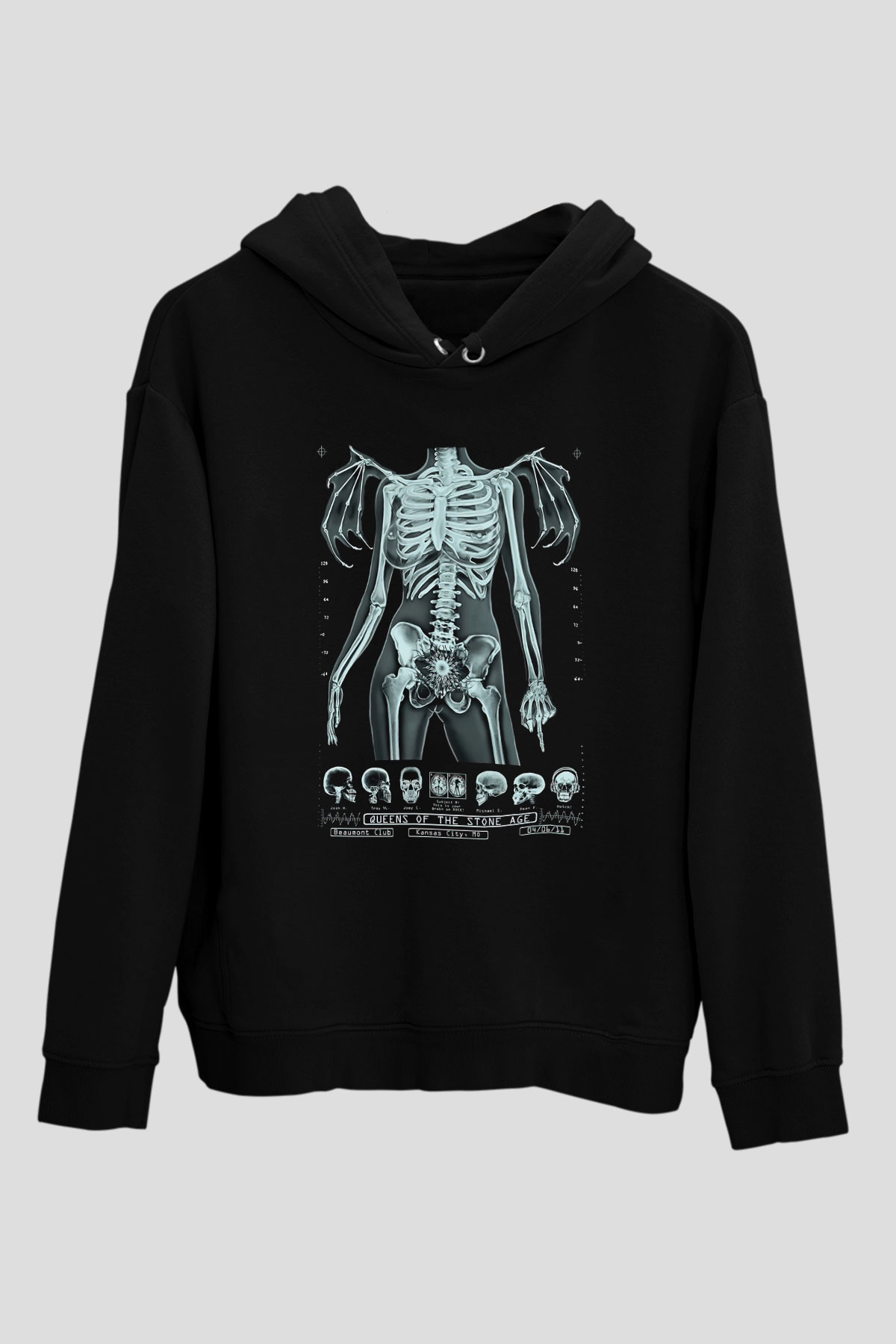 Queens of the Stone Age Siyah Unisex Hoodie