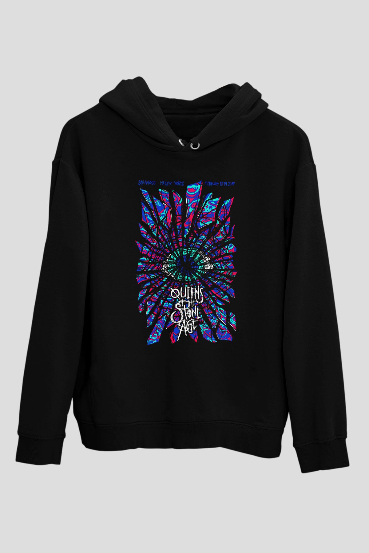 Queens of the Stone Age Siyah Unisex Hoodie