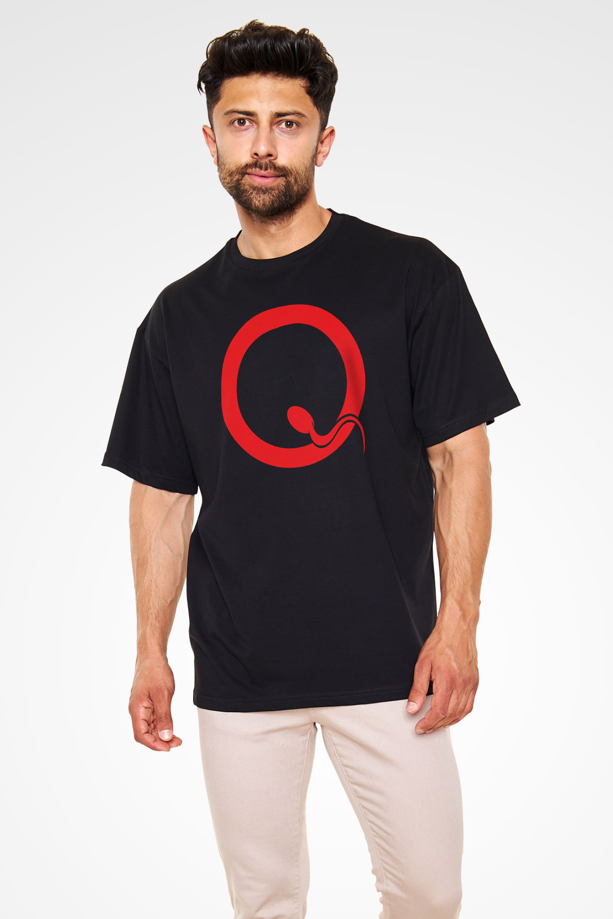 Queens of the Stone Age Siyah Unisex Oversize Tişört T-Shirt