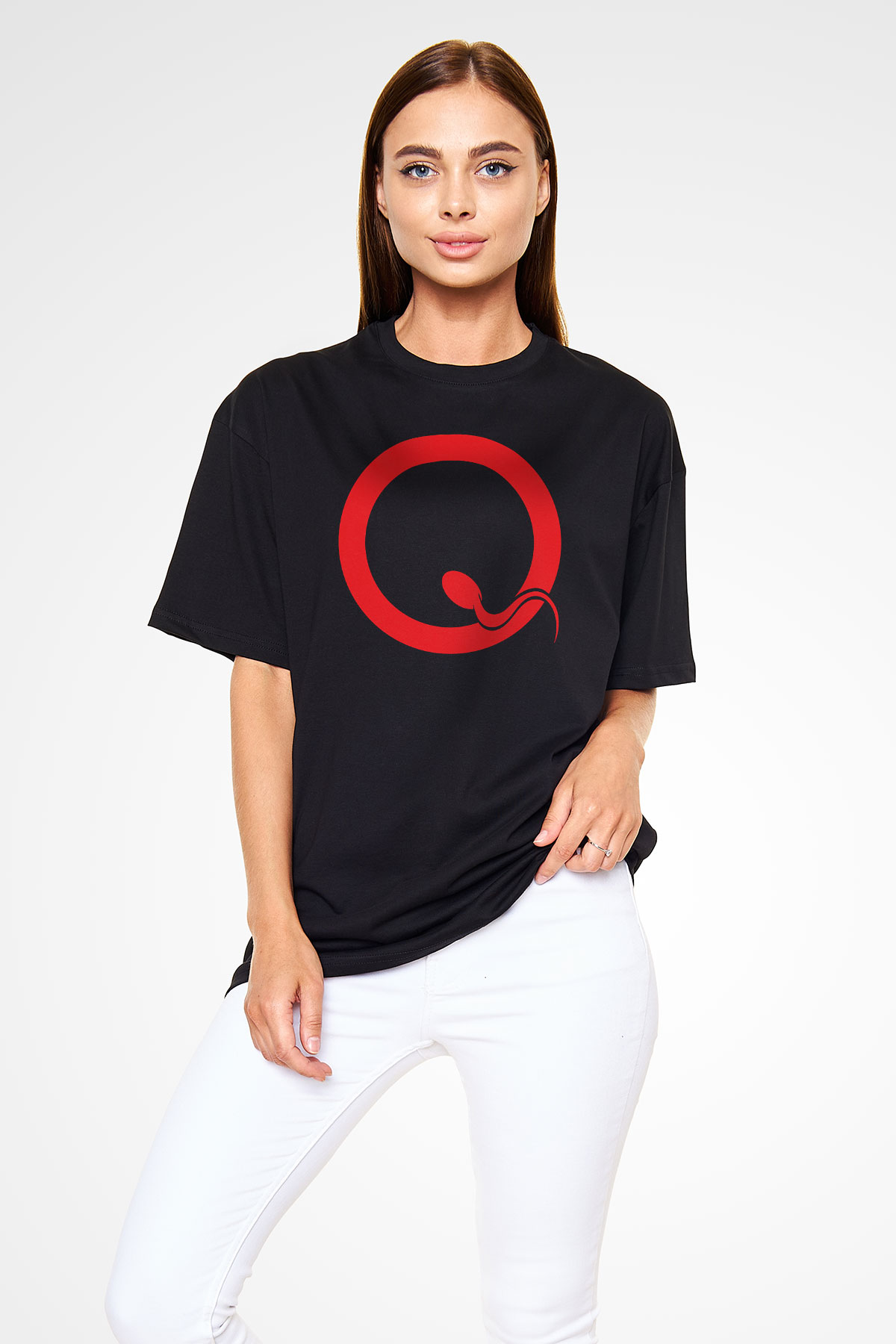 Queens of the Stone Age Siyah Unisex Oversize Tişört T-Shirt