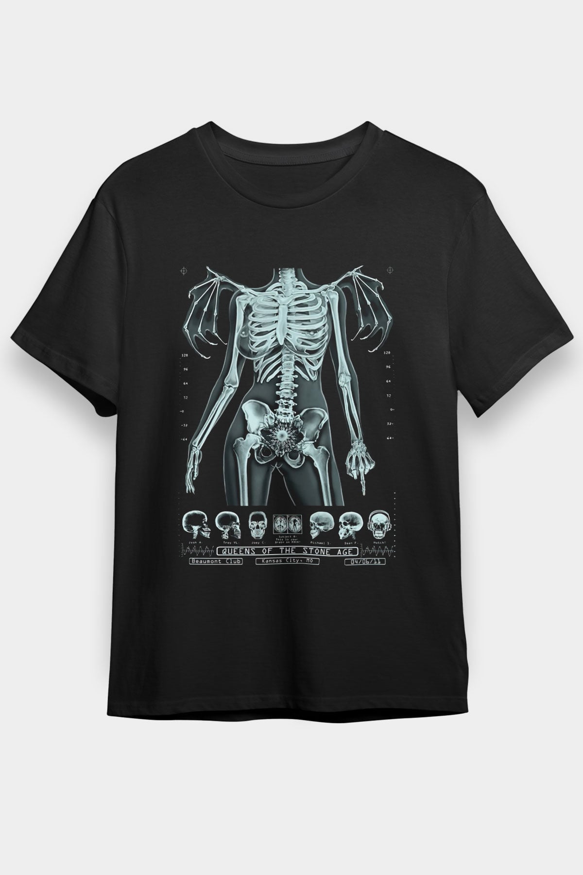 Queens of the Stone Age Siyah Unisex Tişört T-Shirt - TişörtFabrikası