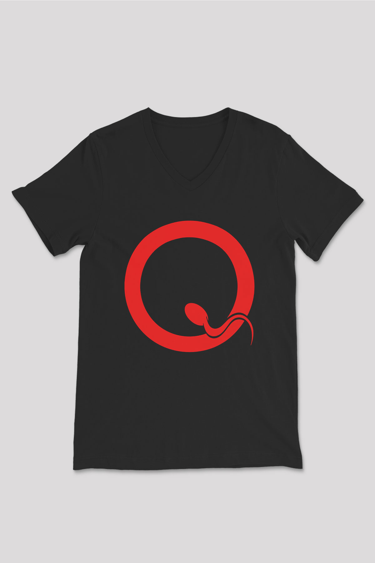 Queens of the Stone Age Siyah Unisex V Yaka Tişört T-Shirt