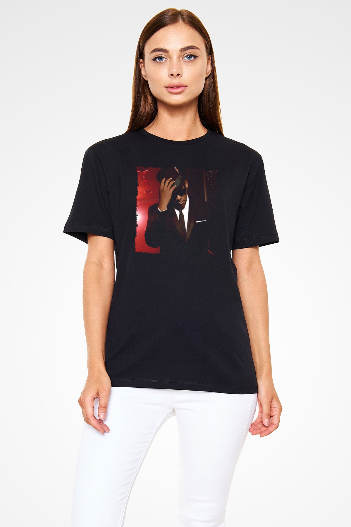 R.Kelly Siyah Unisex Tişört T-Shirt - TişörtFabrikası