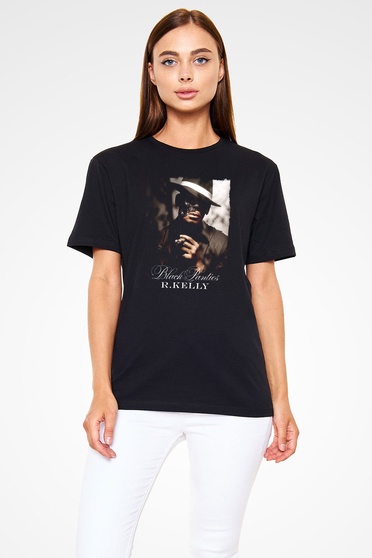 R.Kelly Siyah Unisex Tişört T-Shirt - TişörtFabrikası