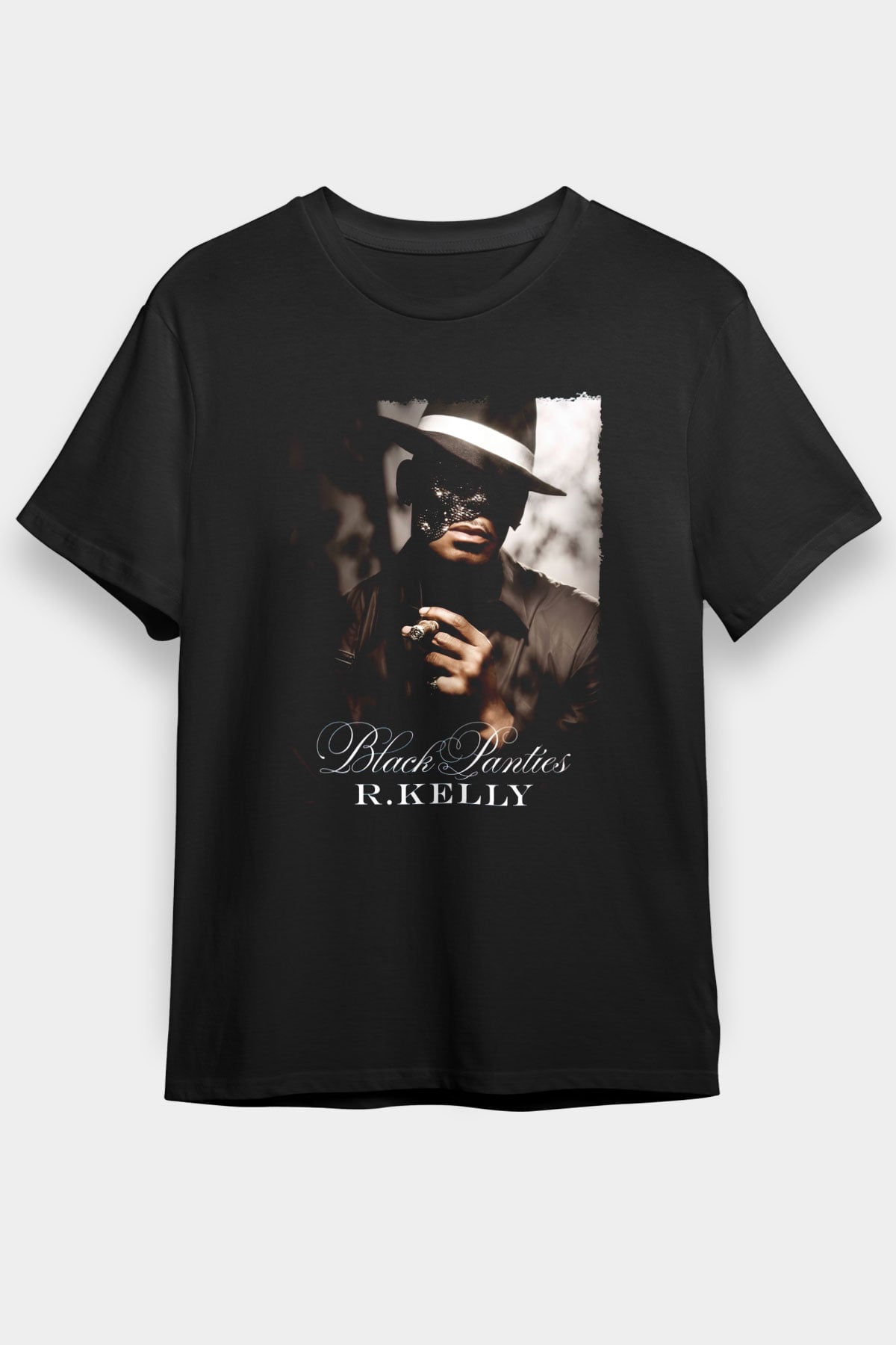 R.Kelly Siyah Unisex Tişört T-Shirt - TişörtFabrikası