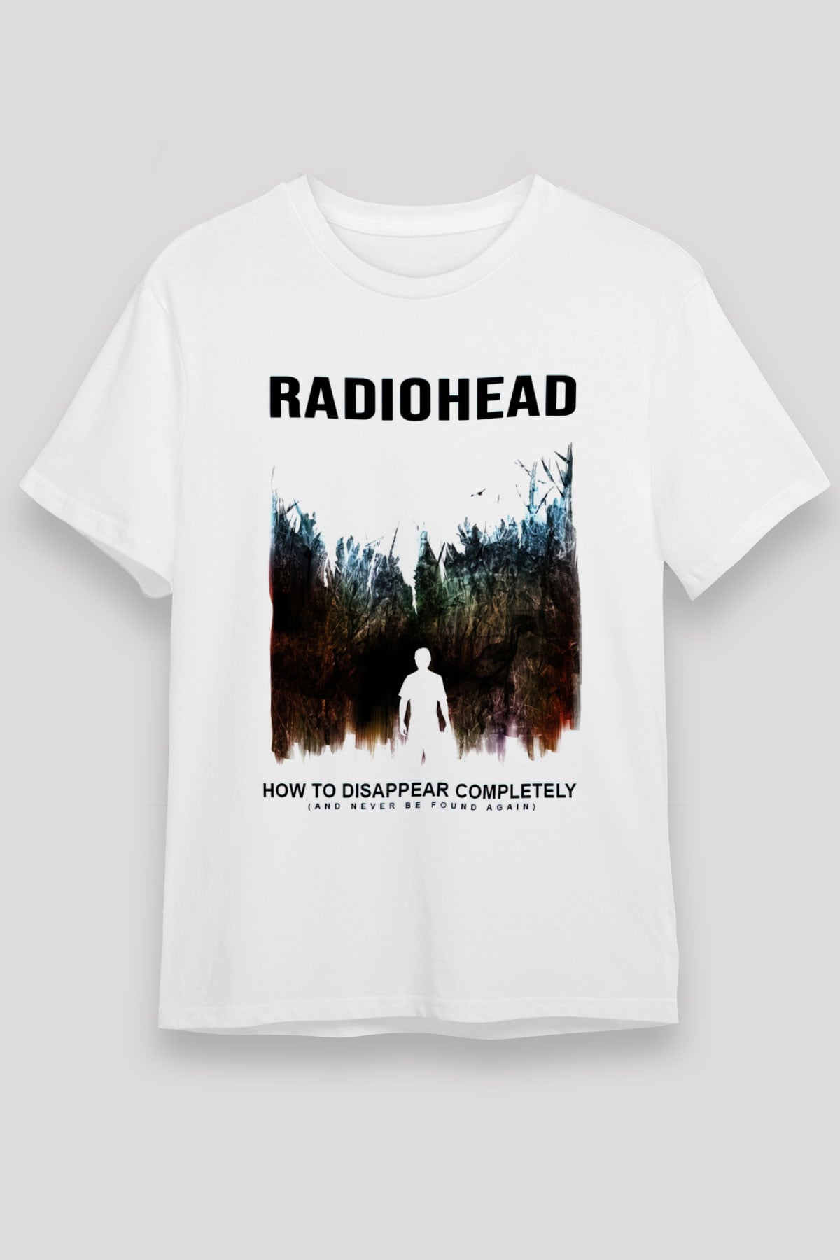Radiohead Beyaz Unisex Tişört T-Shirt - TişörtFabrikası