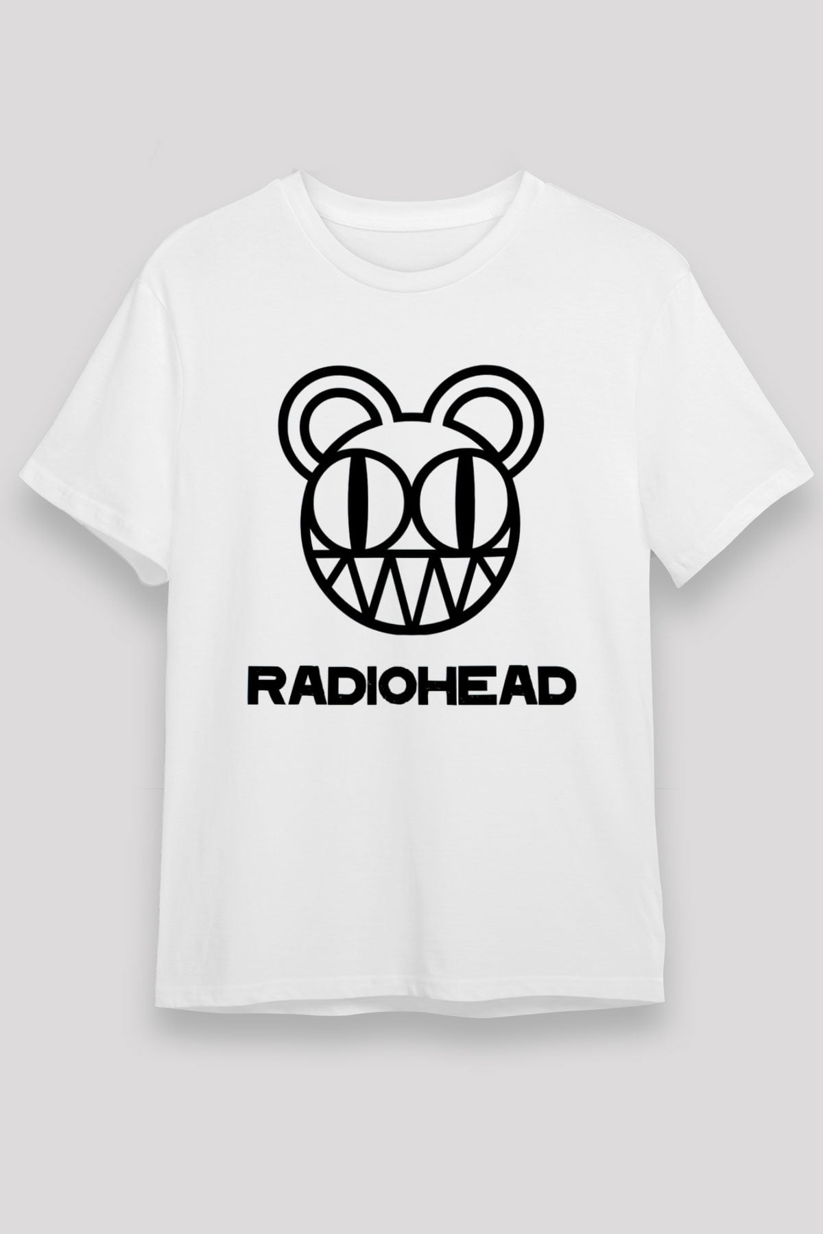 Radiohead Beyaz Unisex Tişört T-Shirt - TişörtFabrikası