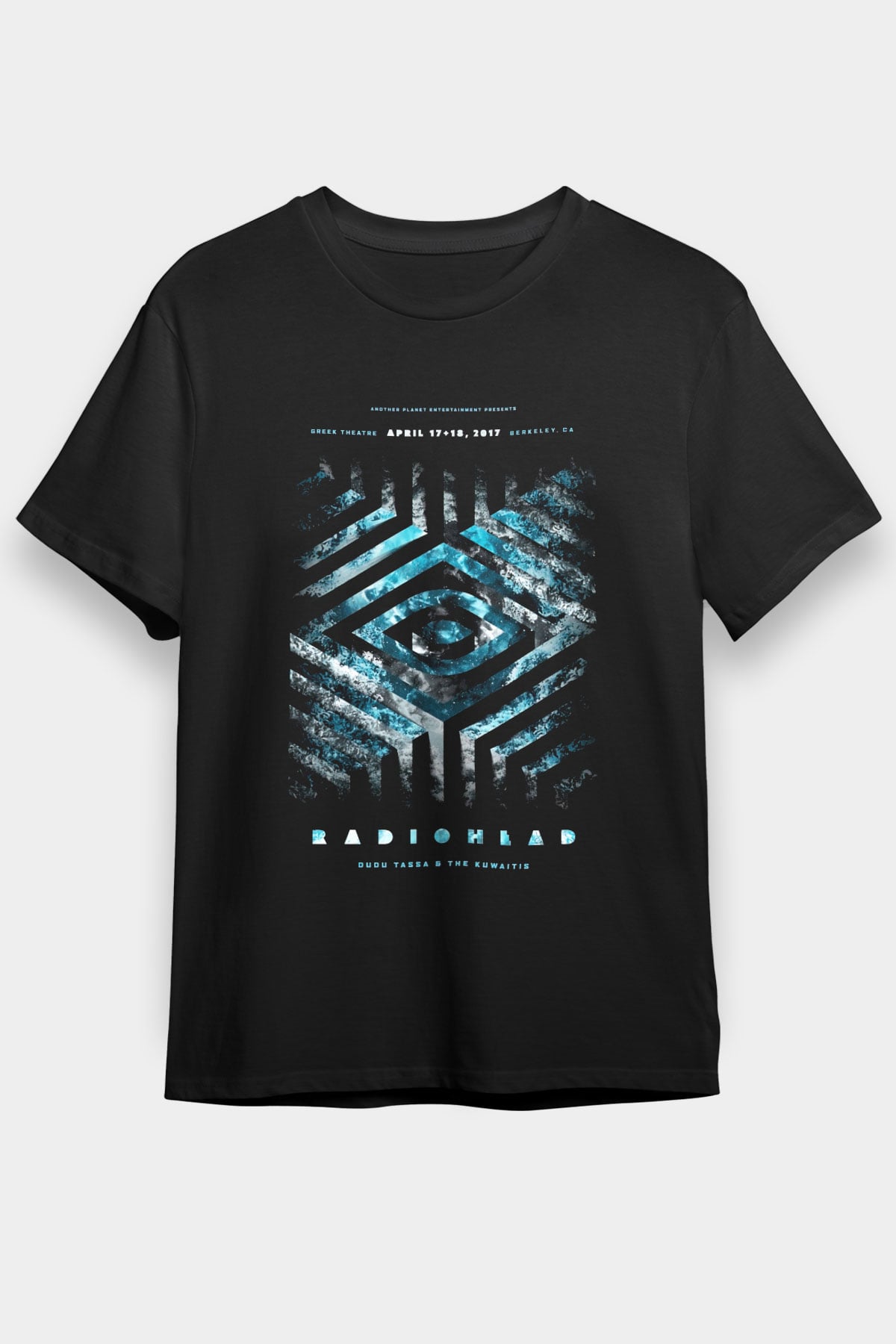 Radiohead Siyah Unisex Tişört T-Shirt - TişörtFabrikası