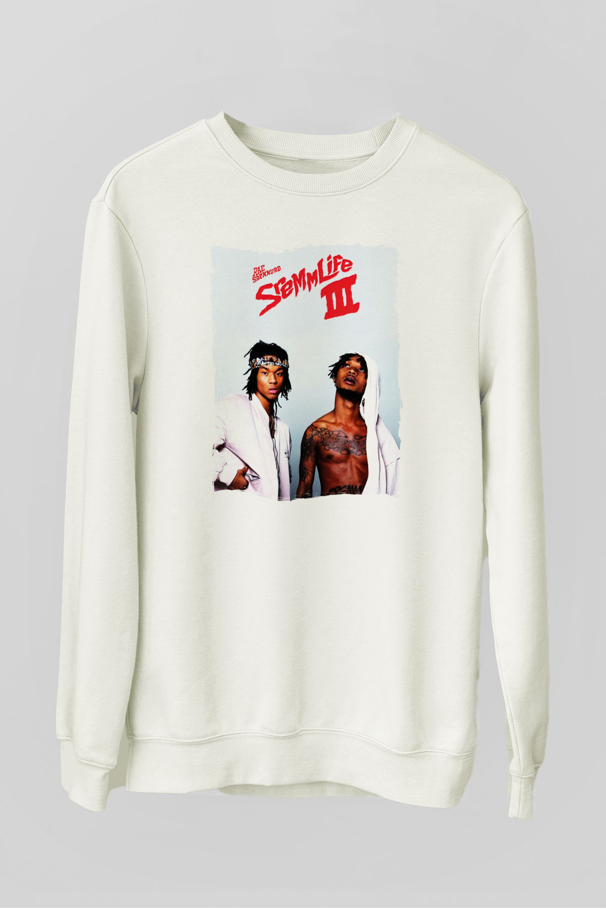 Rae Sremmurd Beyaz Unisex Sweatshirt