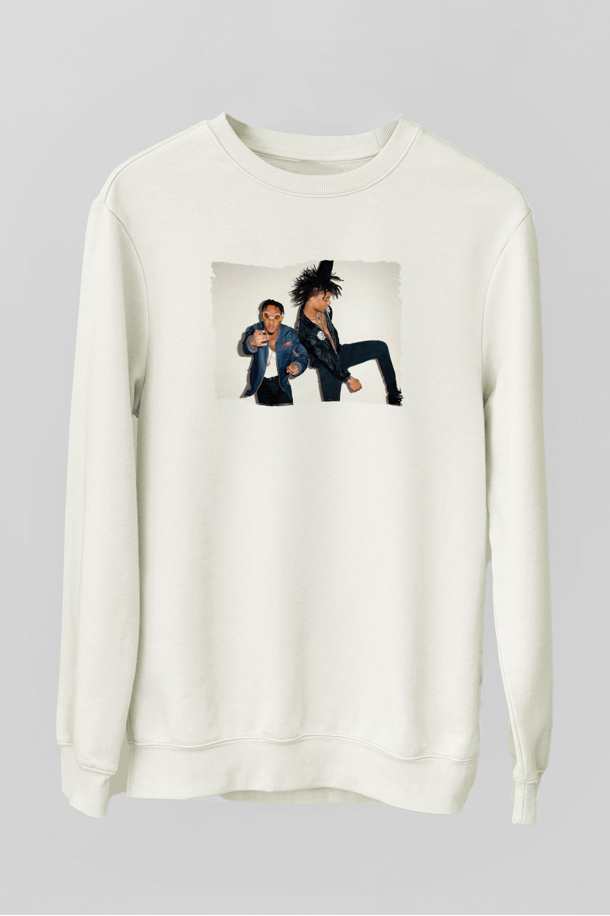 Rae Sremmurd Beyaz Unisex Sweatshirt