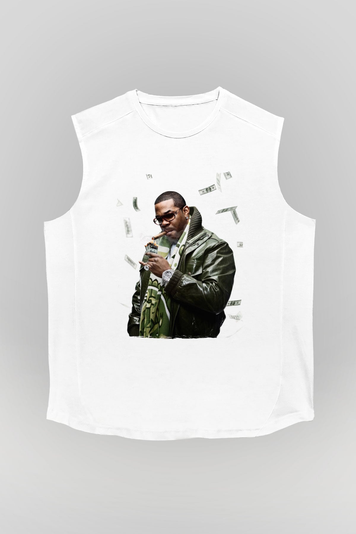 Raekwon Beyaz Unisex Kolsuz Tişört
