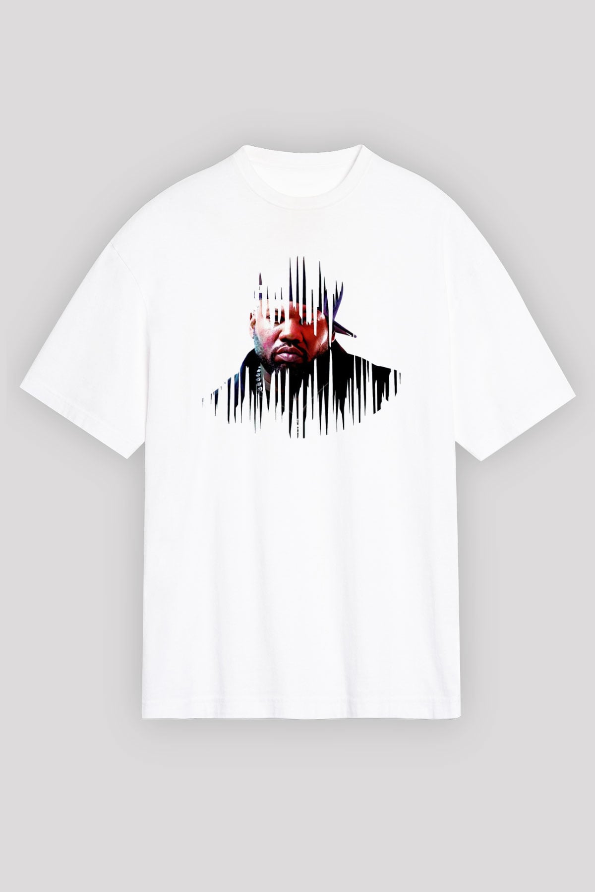 Raekwon Beyaz Oversize Tişört Oversize T-shirt - TişörtFabrikası