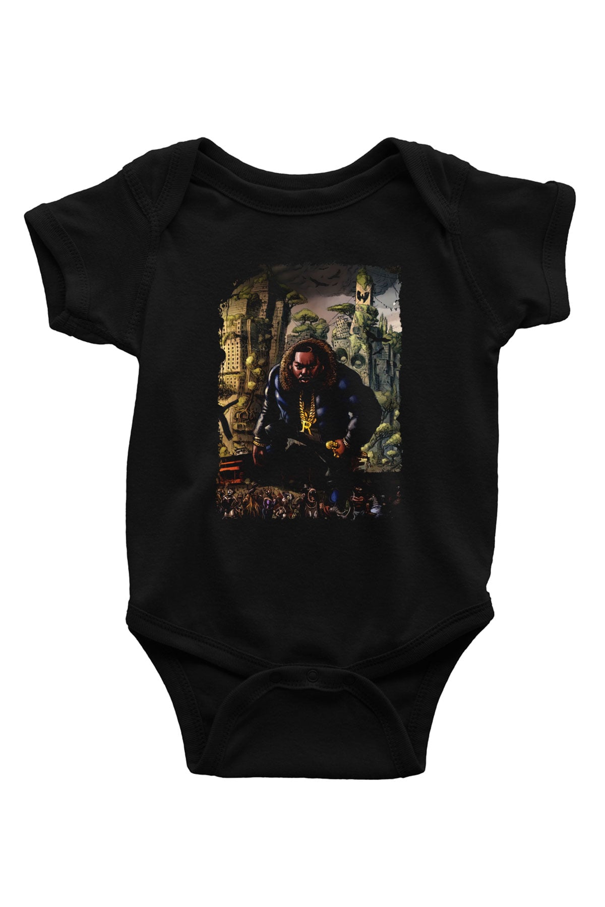 Raekwon Siyah Bebek Body - Zıbın