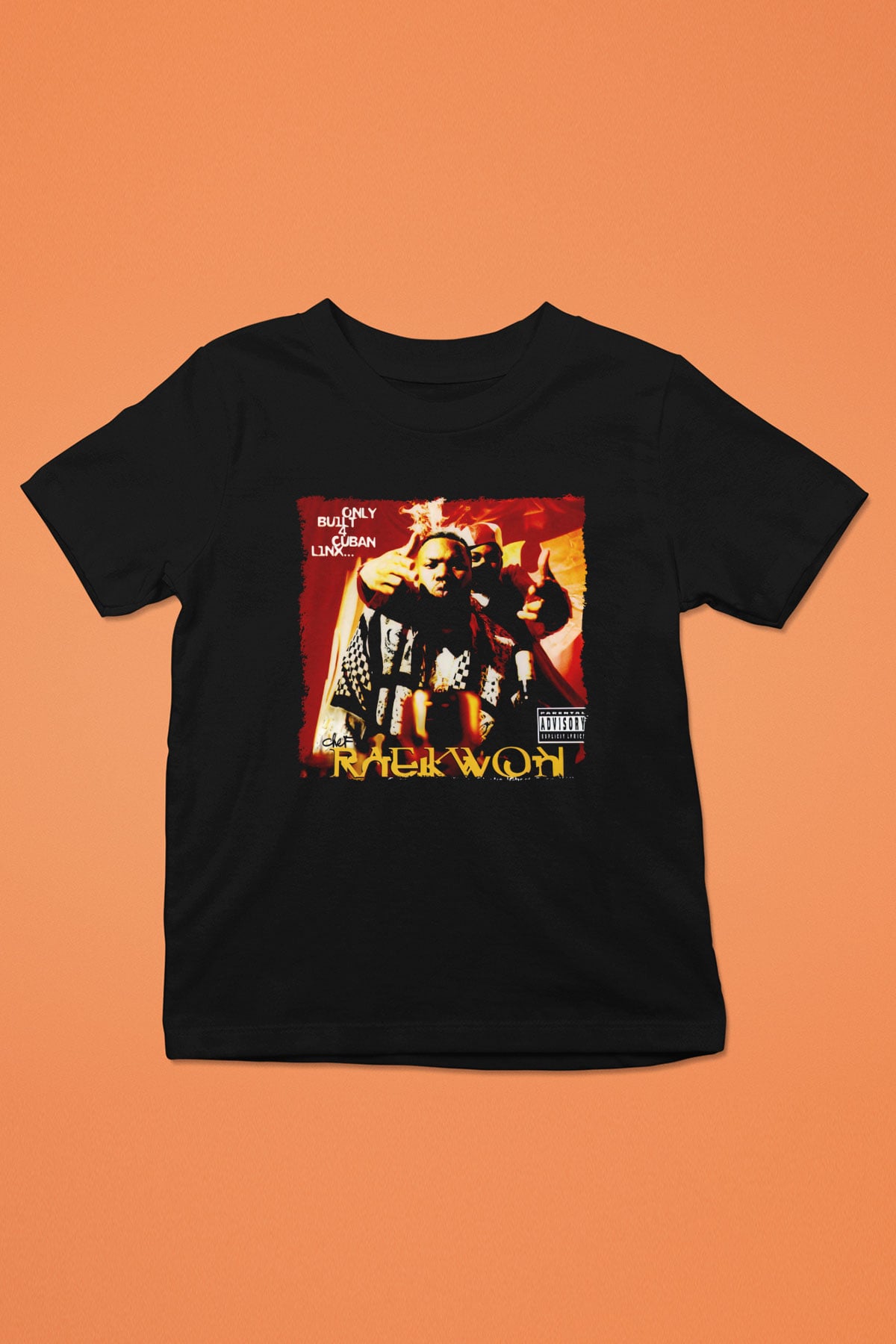 Raekwon Siyah Unisex Çocuk Tişört