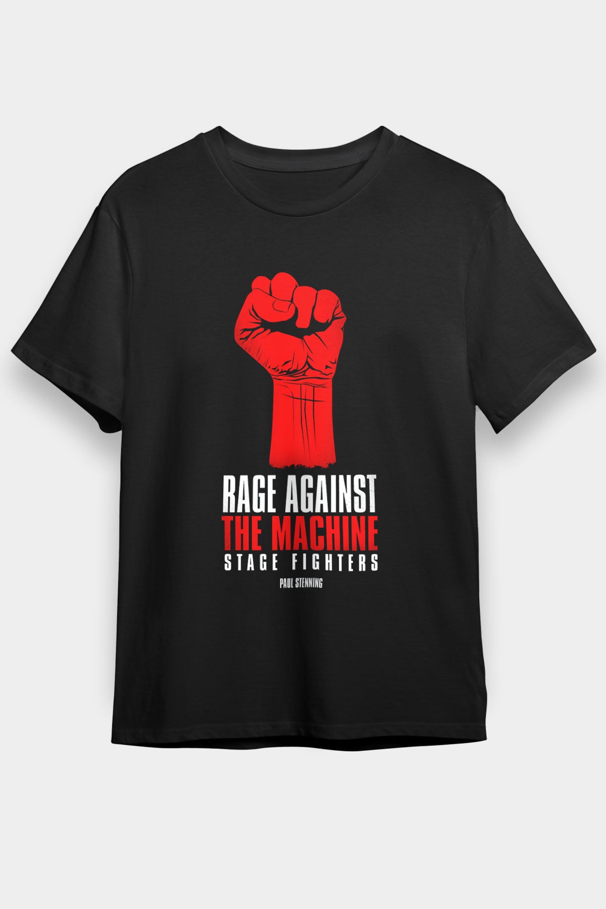 Rage Against the Machine Siyah Unisex Tişört T-Shirt - TişörtFabrikası