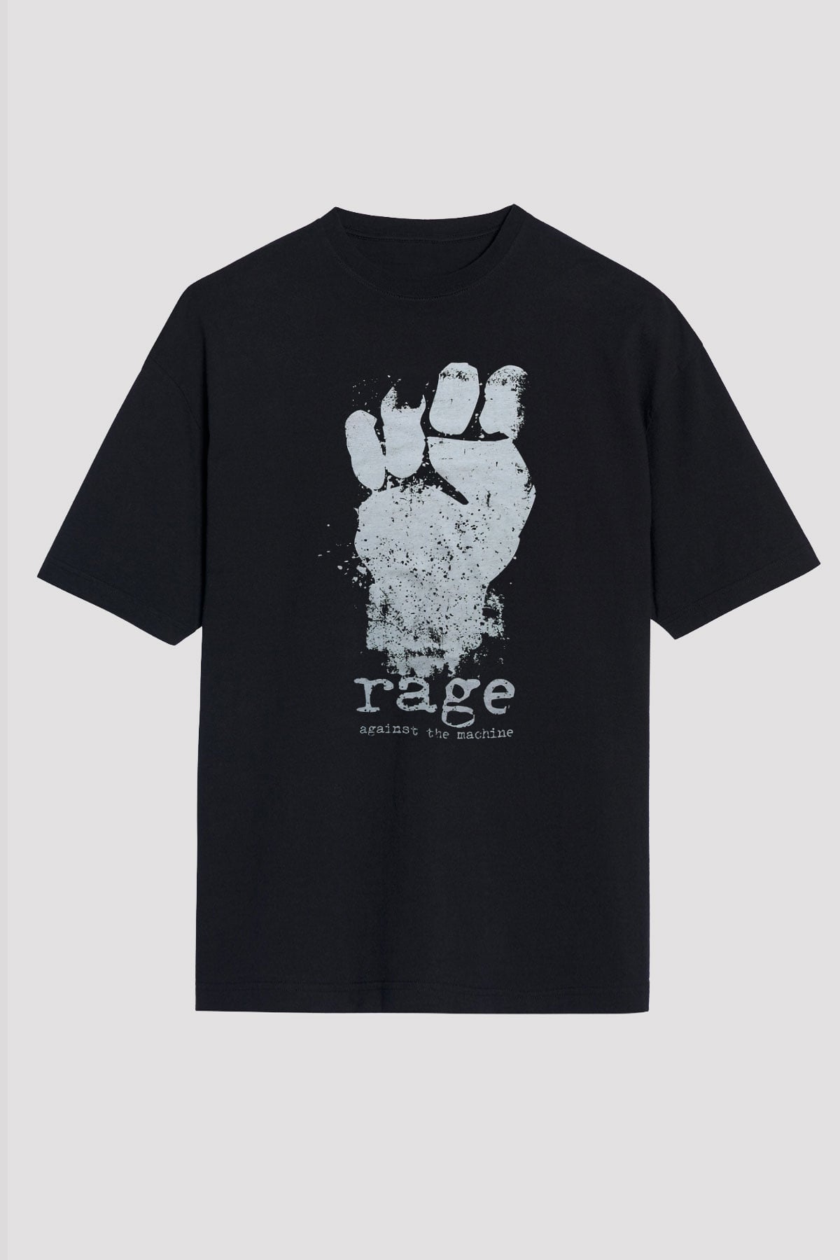 Rage Against the Machine Siyah Unisex Oversize Tişört T-Shirt