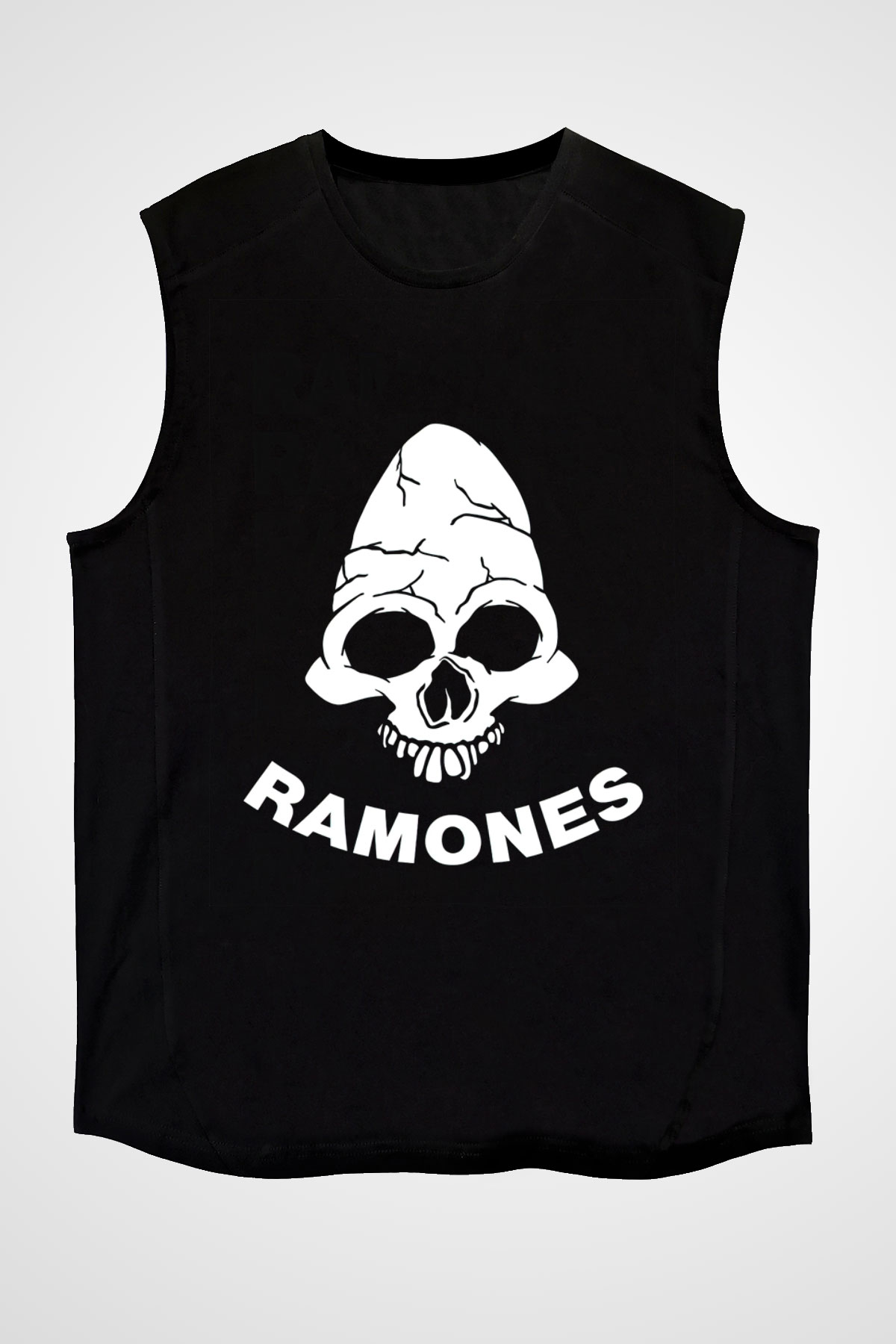 Ramones Siyah Unisex Kolsuz Tişört