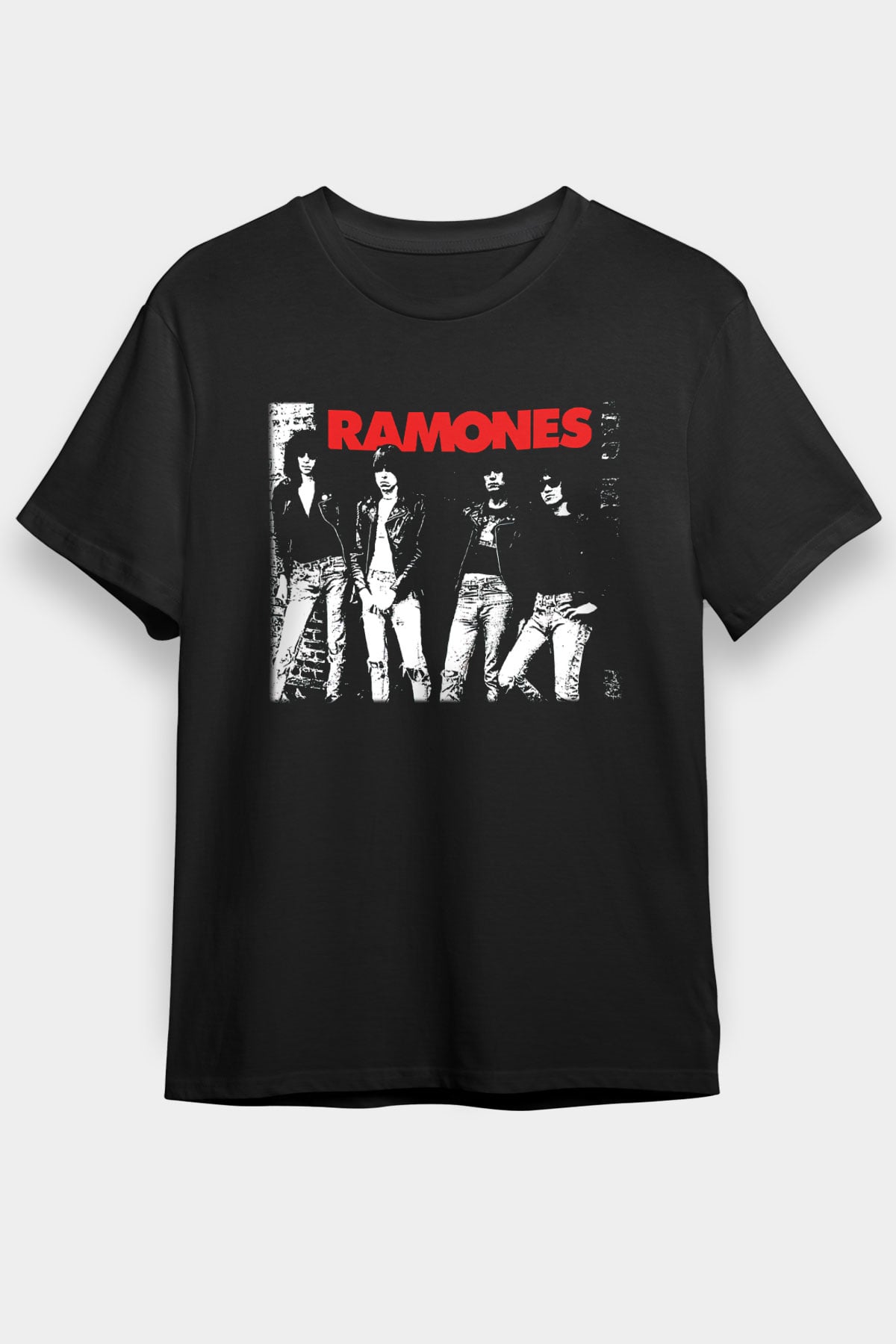 Ramones Siyah Unisex Tişört T-Shirt - TişörtFabrikası