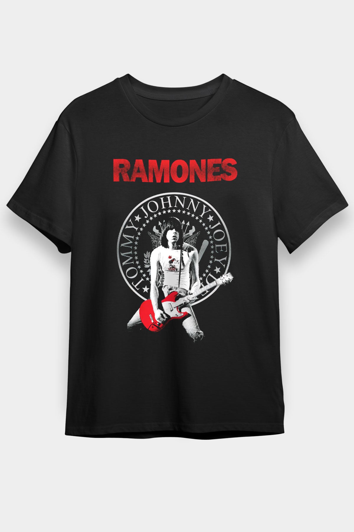 Ramones Siyah Unisex Tişört T-Shirt - TişörtFabrikası