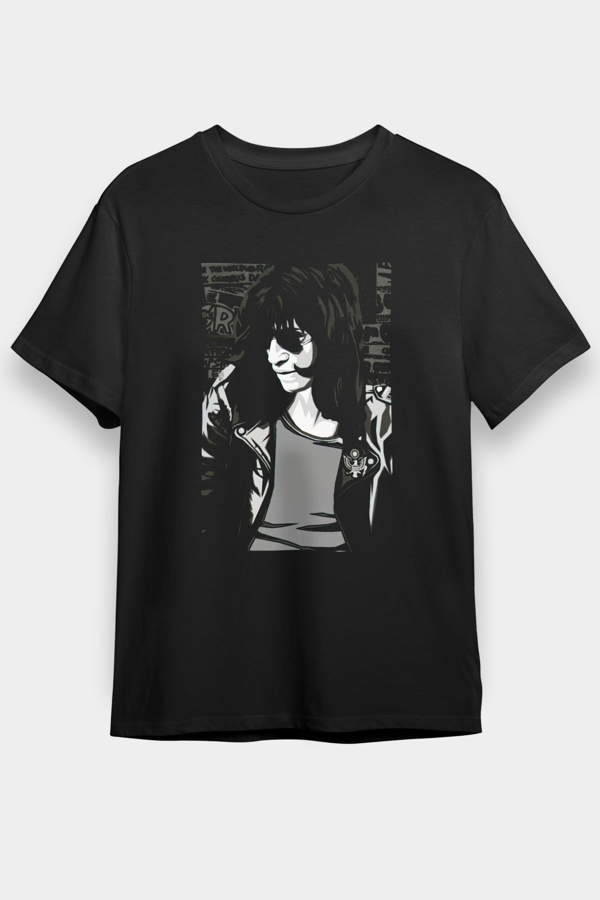 Ramones Siyah Unisex Tişört T-Shirt - TişörtFabrikası