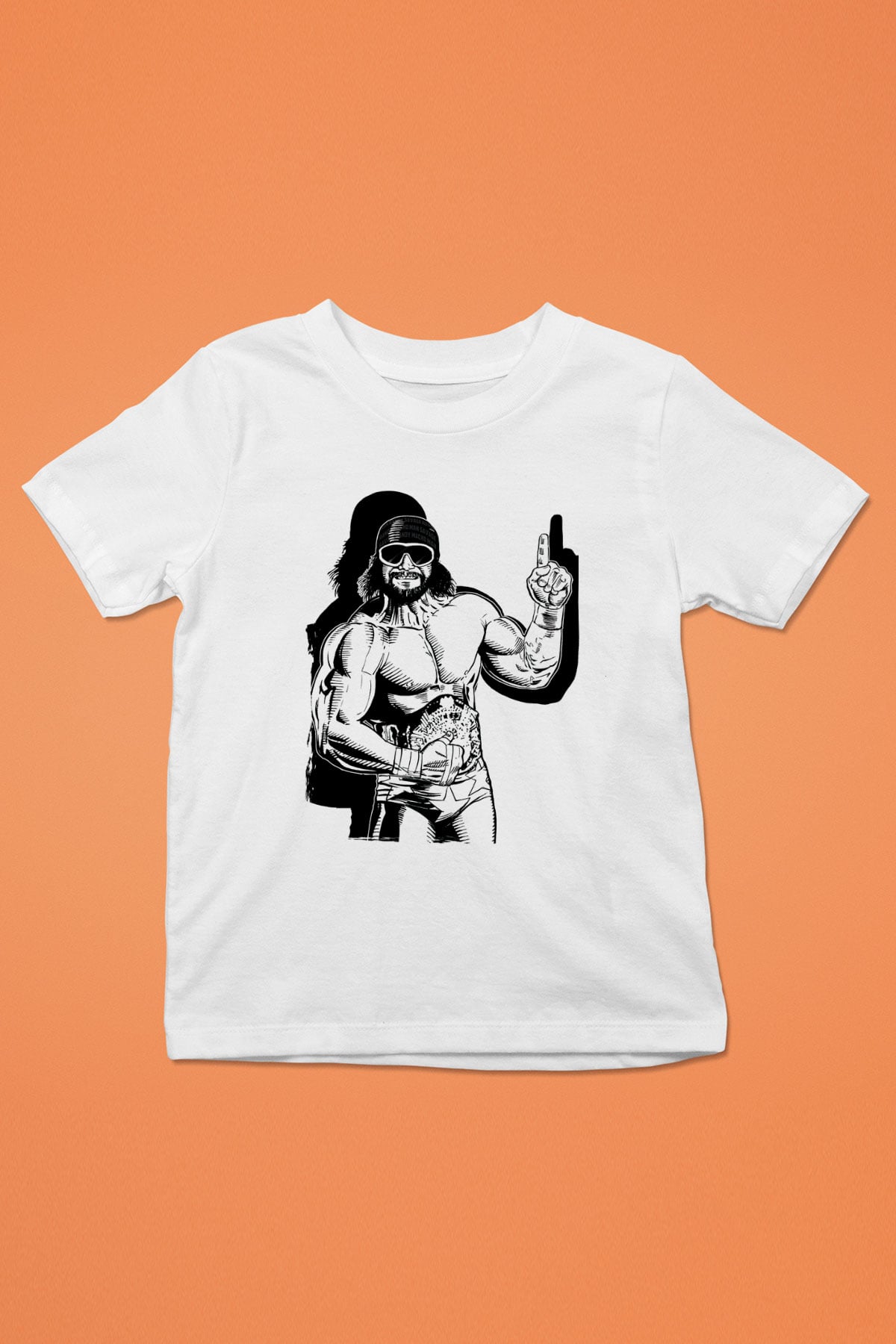 Randy Savage Beyaz Unisex  Çocuk Tişört