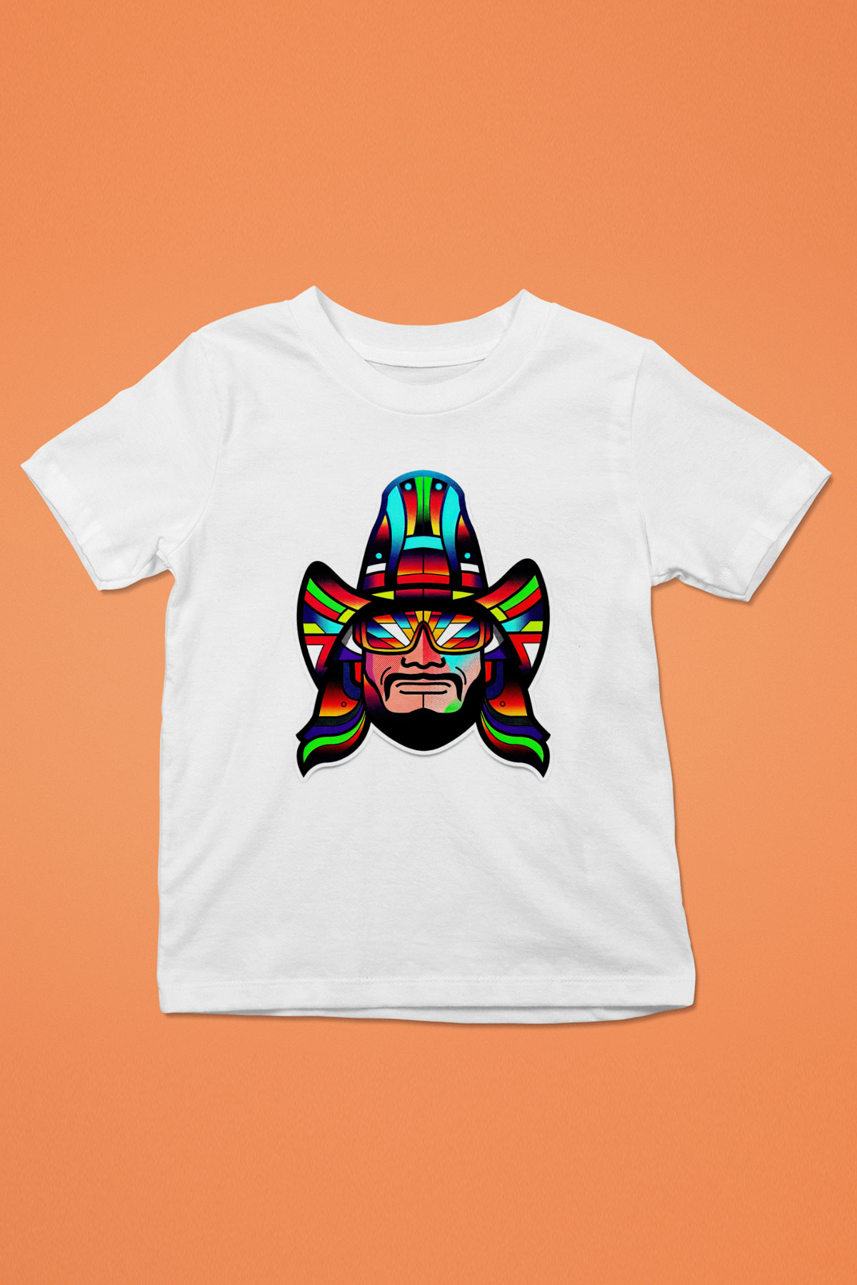 Randy Savage Beyaz Unisex  Çocuk Tişört