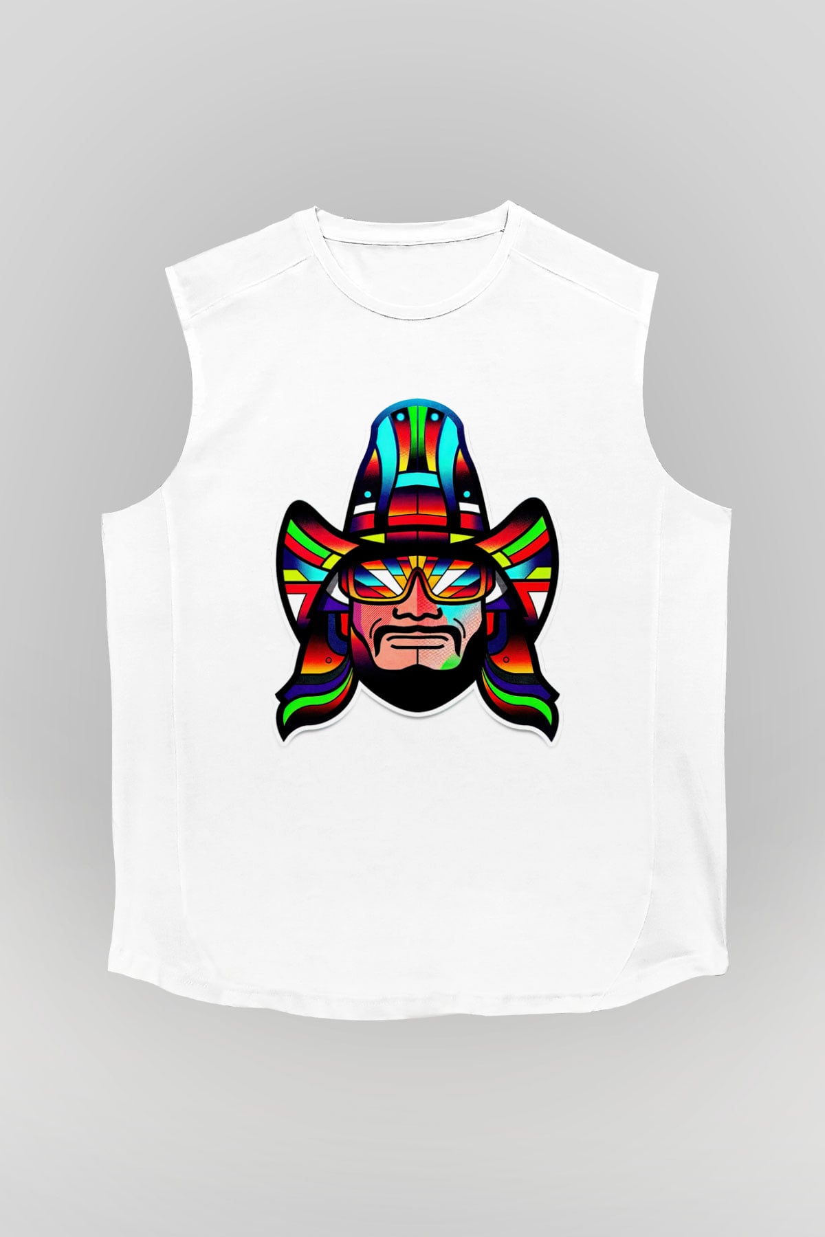 Randy Savage Beyaz Unisex  Kolsuz Tişört