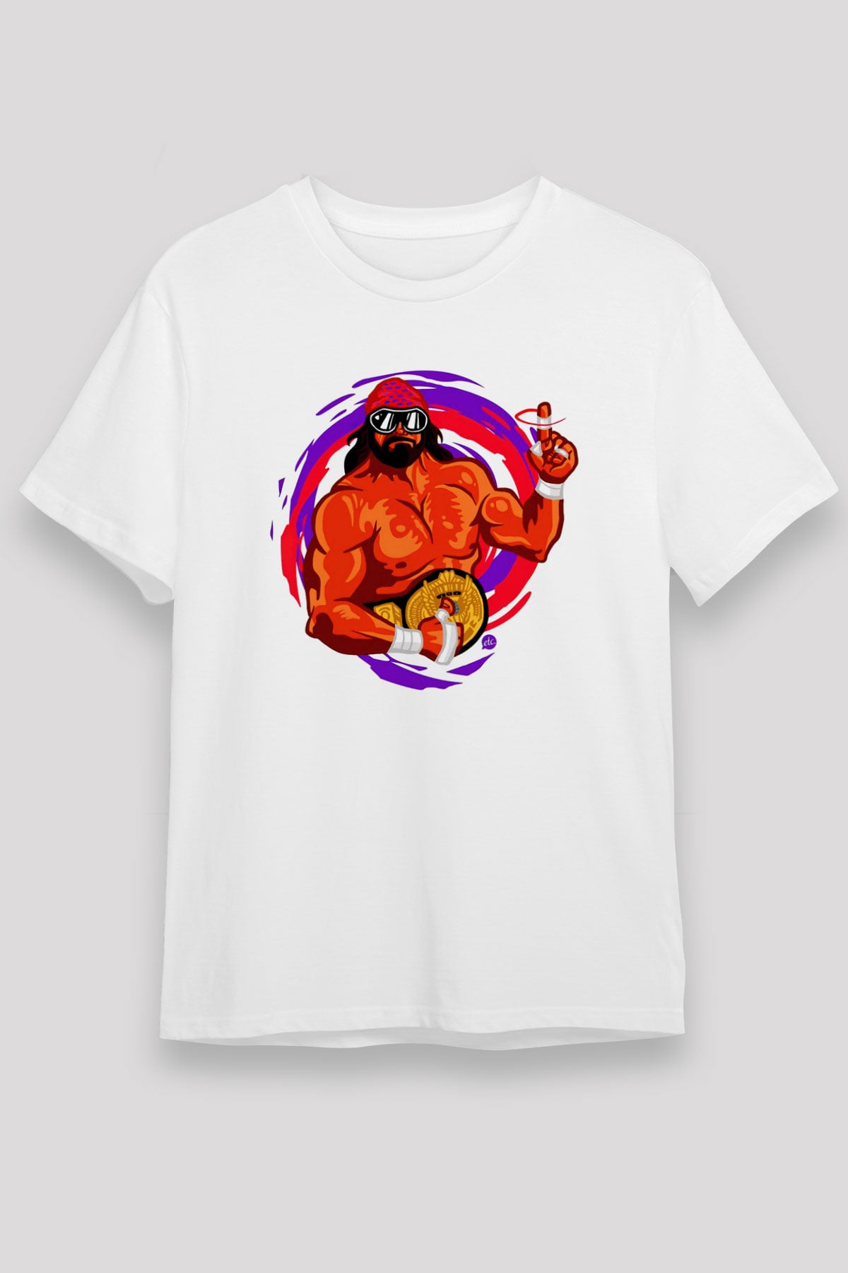 Randy Savage Beyaz Unisex Tişört