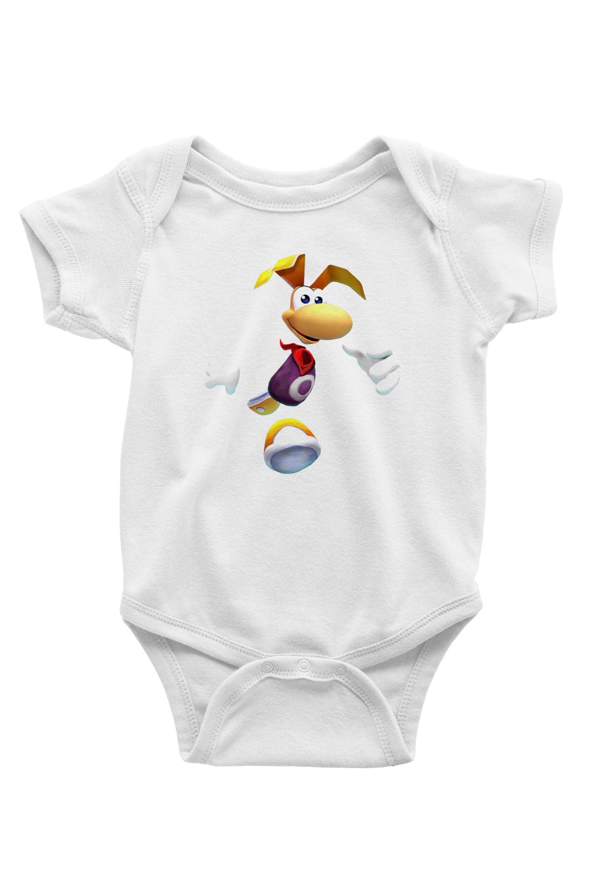 Rayman Beyaz Bebek Body - Zıbın