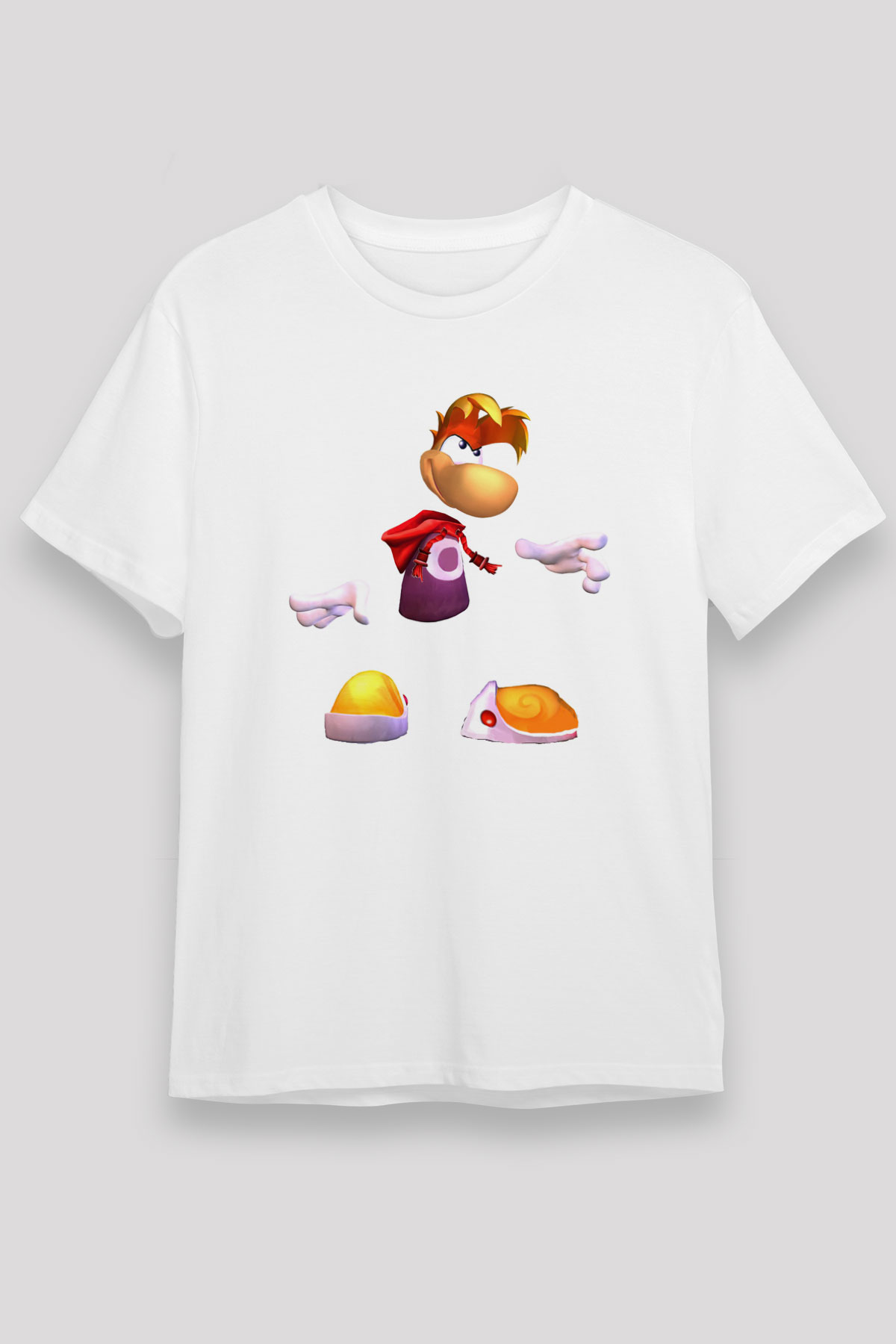 Rayman Beyaz Unisex Tişört T-Shirt
