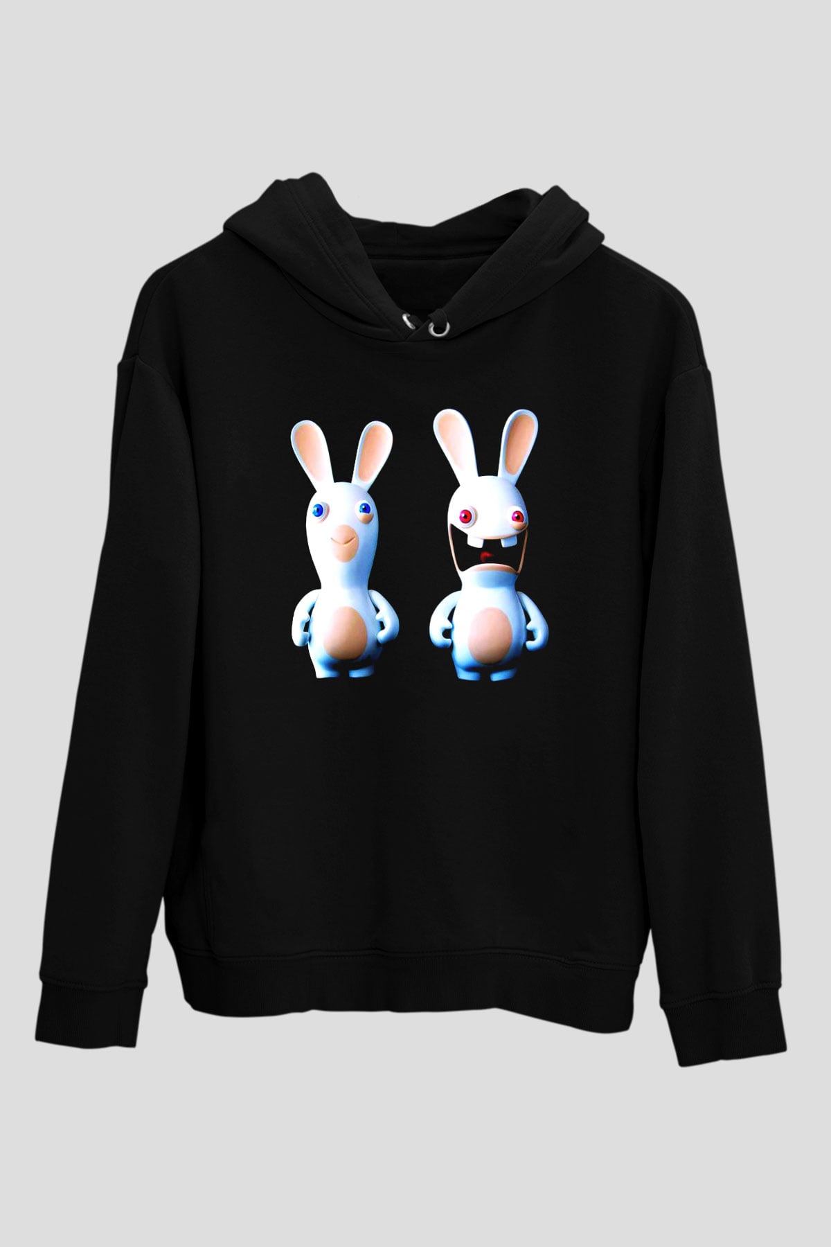 Rayman Siyah Unisex Hoodie