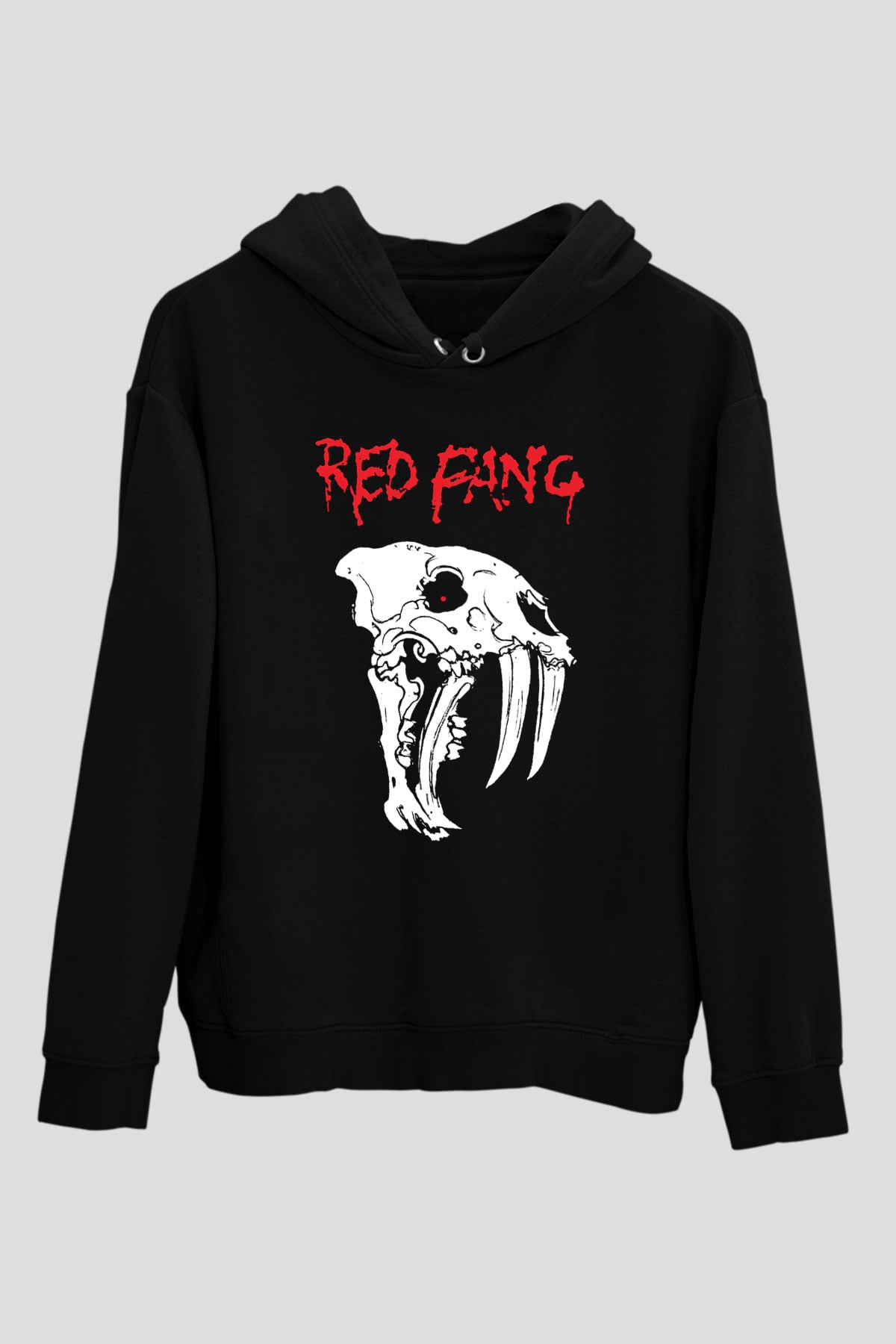 Red Fang Siyah Unisex Hoodie