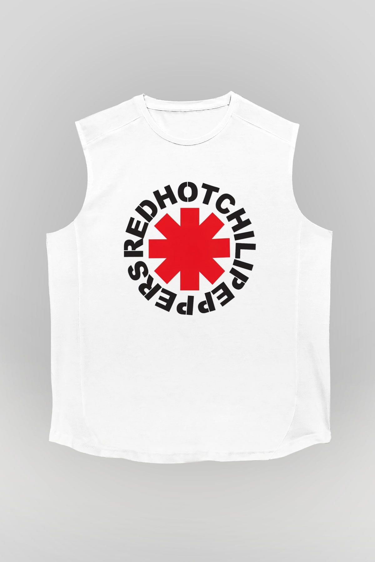 Red Hot Chili Peppers Beyaz Unisex Kolsuz Tişört