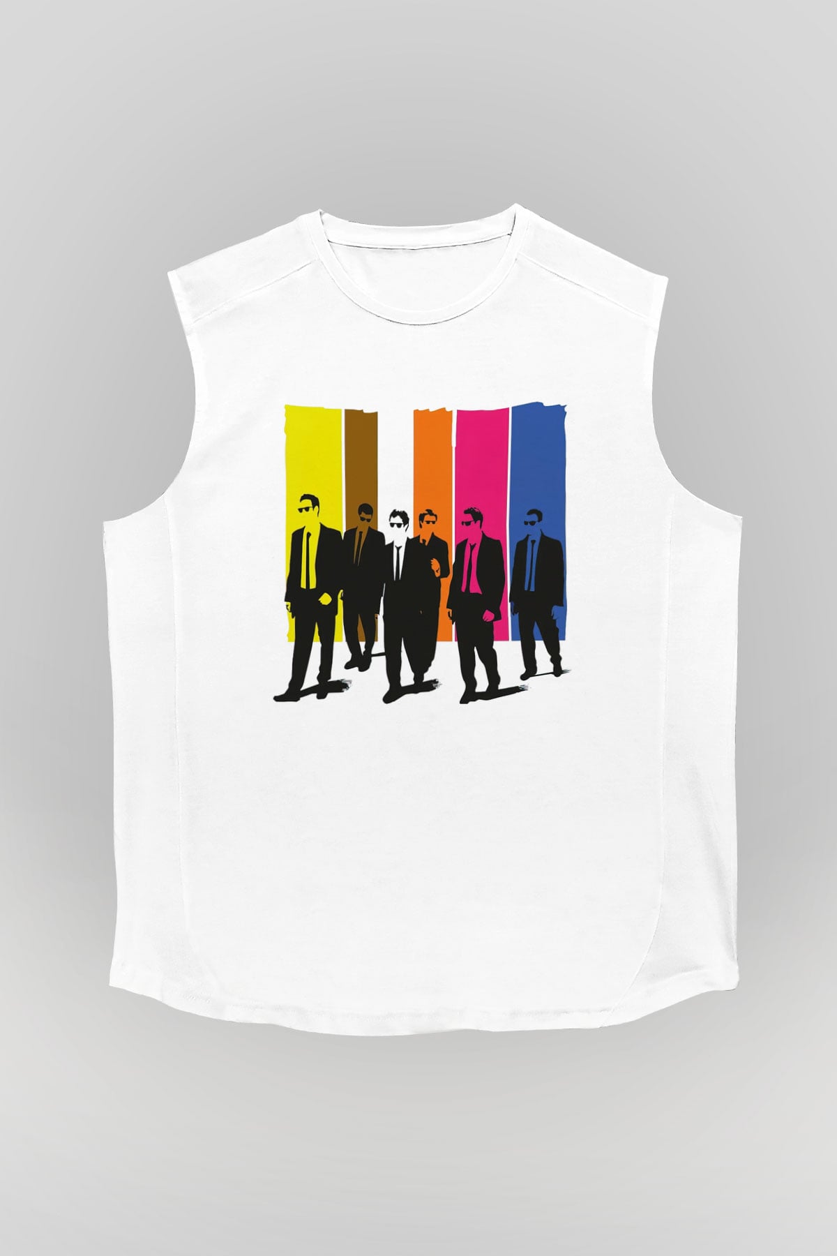 Reservoir Dogs Beyaz Unisex Kolsuz Tişört