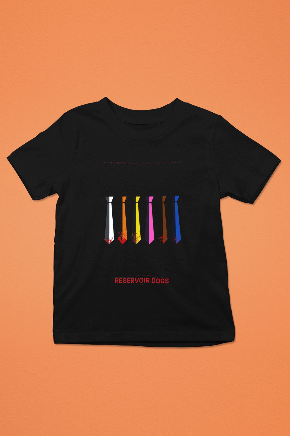 Reservoir Dogs Siyah Unisex Çocuk Tişört