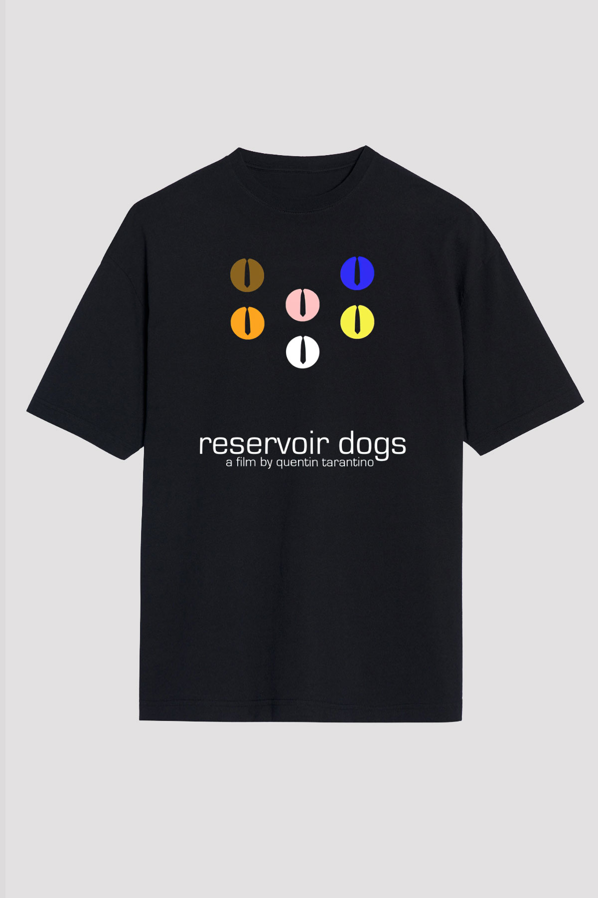 Reservoir Dogs Siyah Unisex Oversize Tişört T-Shirt