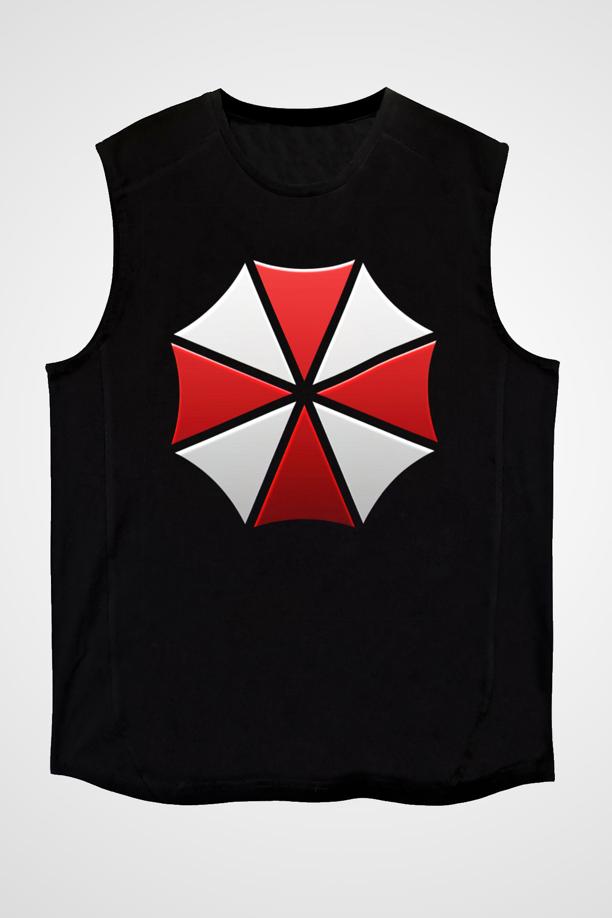 Resident Evil Siyah Unisex Kolsuz Tişört