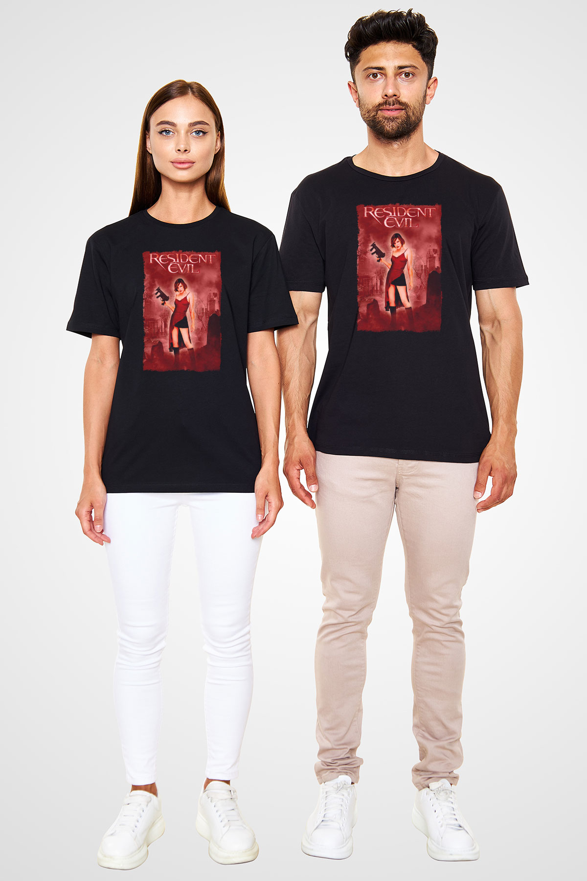 Resident Evil Siyah Unisex Tişört T-Shirt