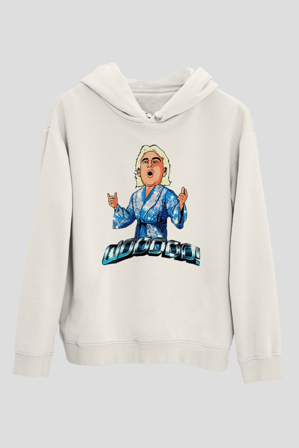 Ric Flair Beyaz Unisex Hoodie