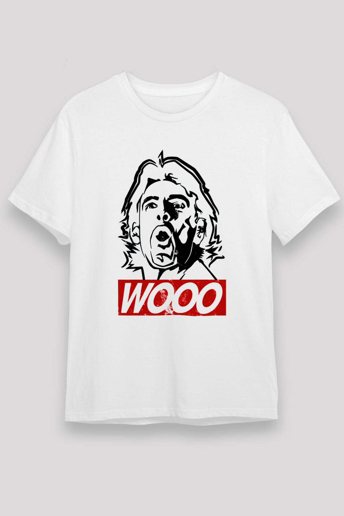 Ric Flair Beyaz Unisex Tişört