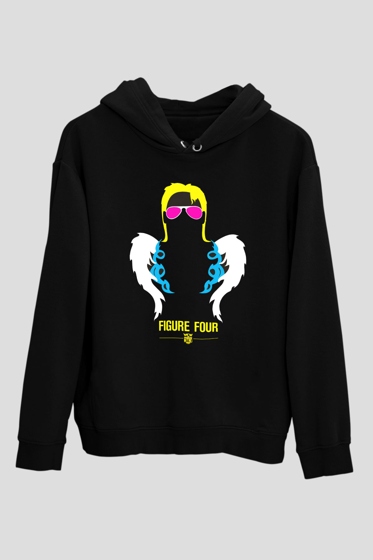 Ric Flair Siyah Unisex Kapüşonlu Sweatshirt