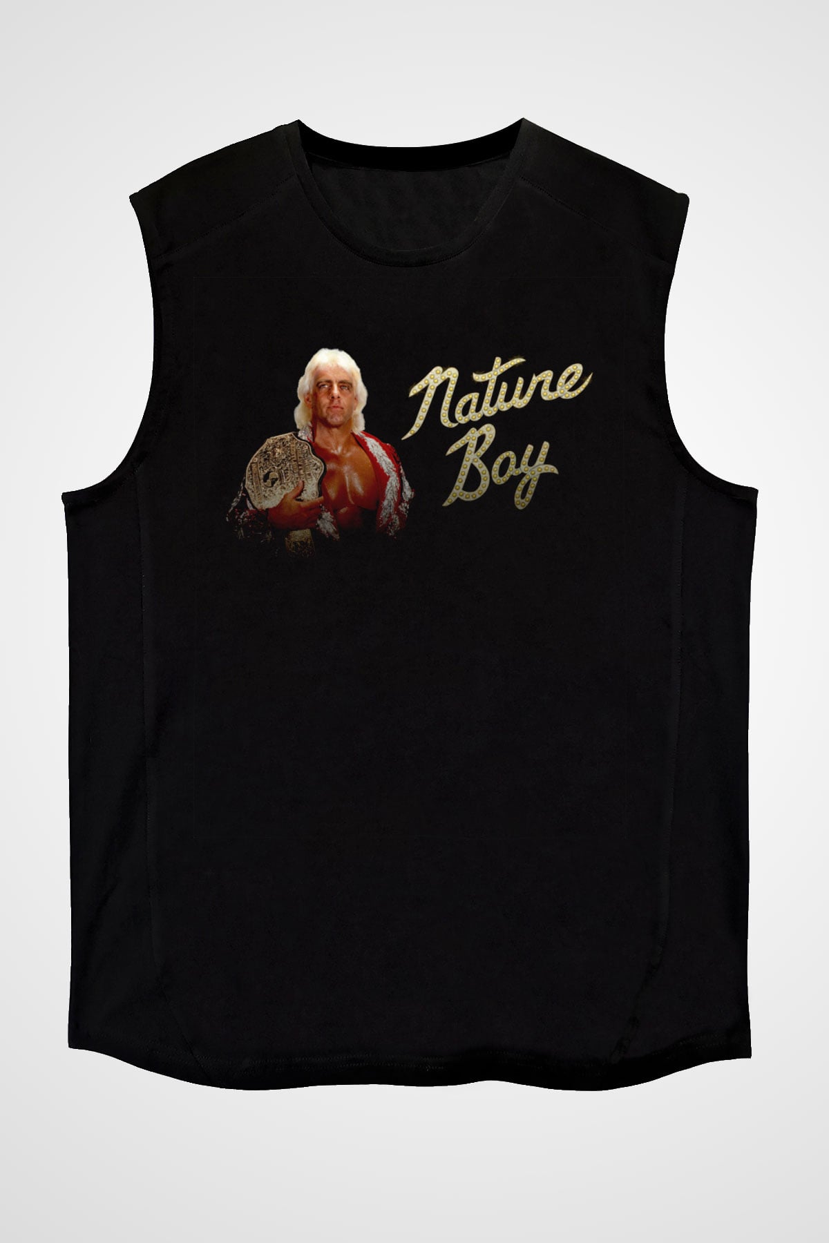 Ric Flair Siyah Unisex  Kolsuz Tişört