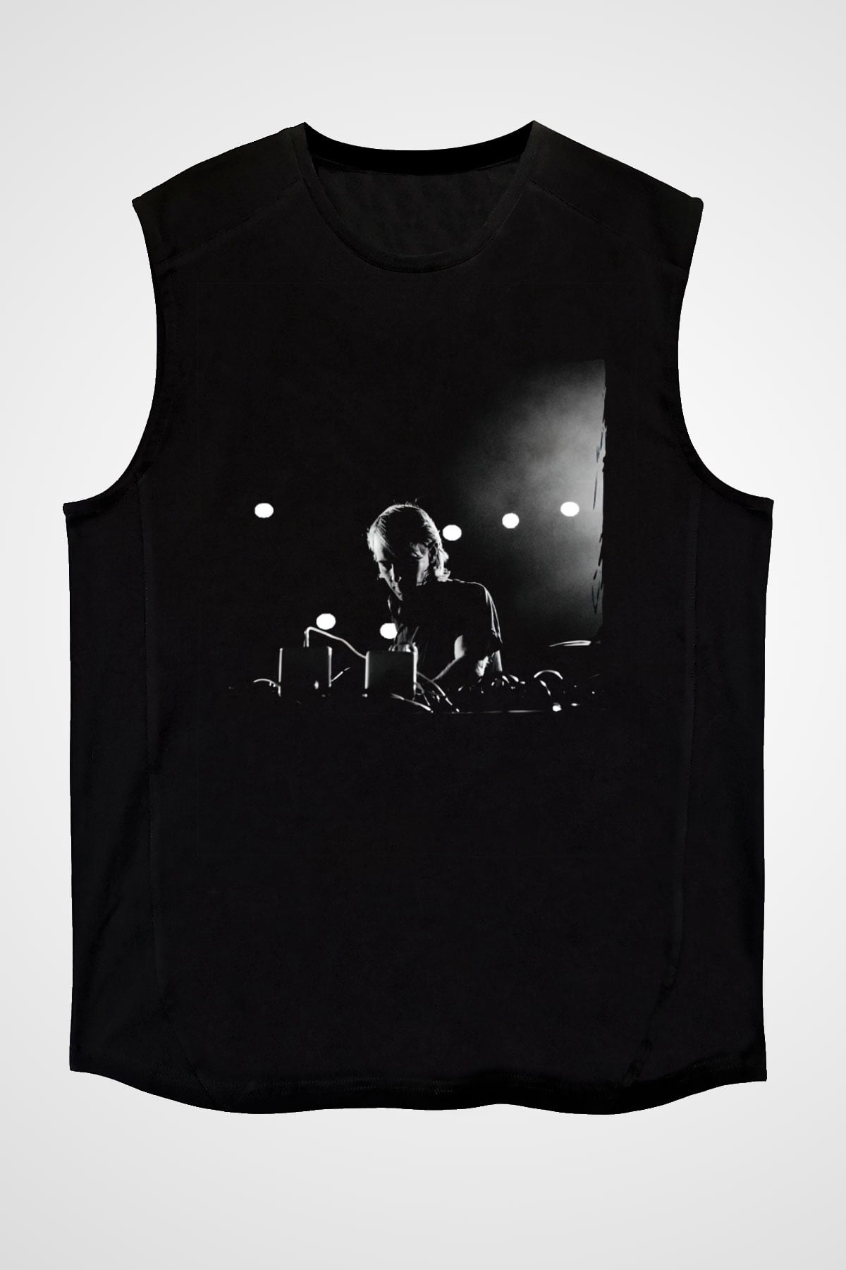 Richie Hawtin Siyah Unisex Kolsuz Tişört
