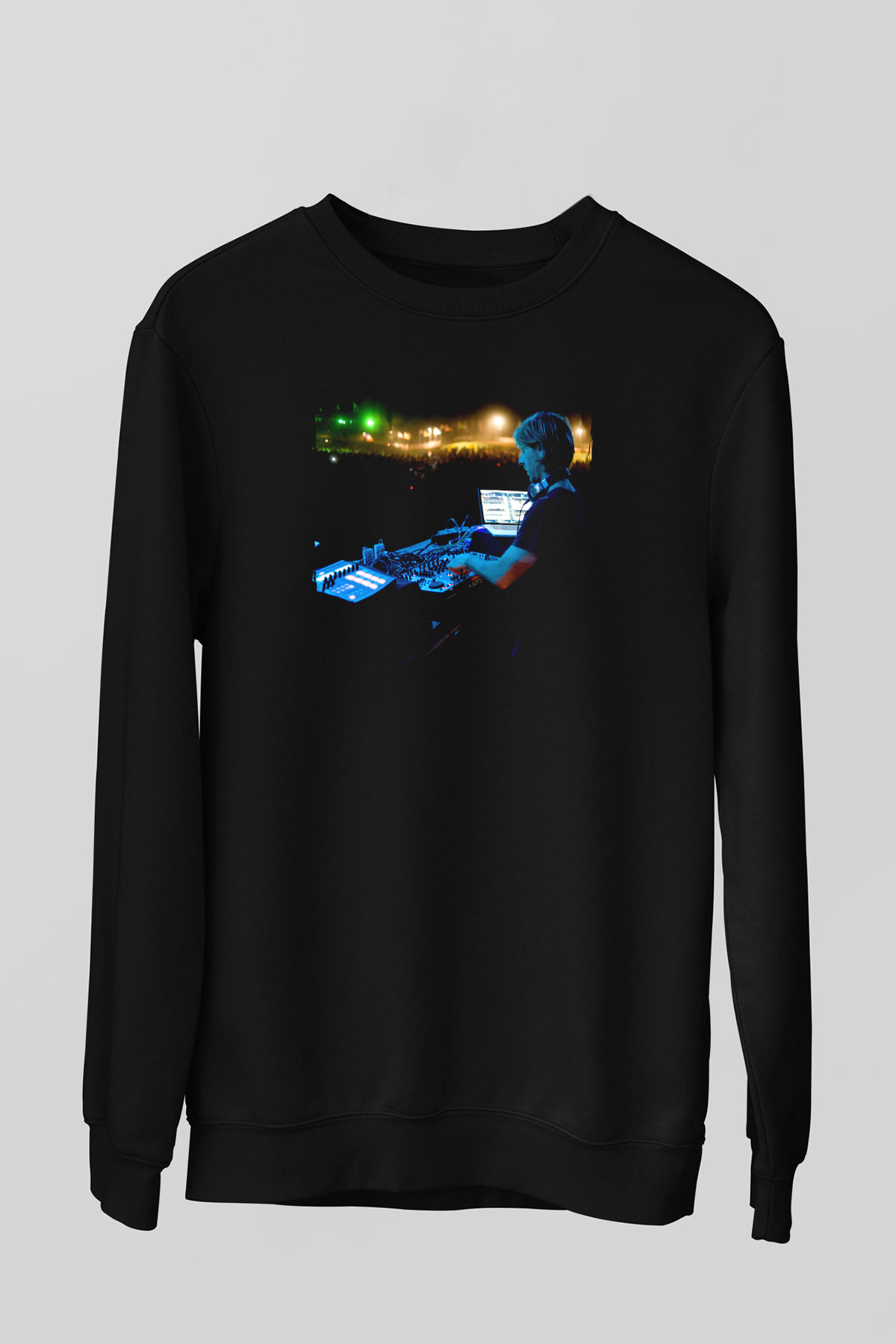 Richie Hawtin Siyah Unisex Sweatshirt