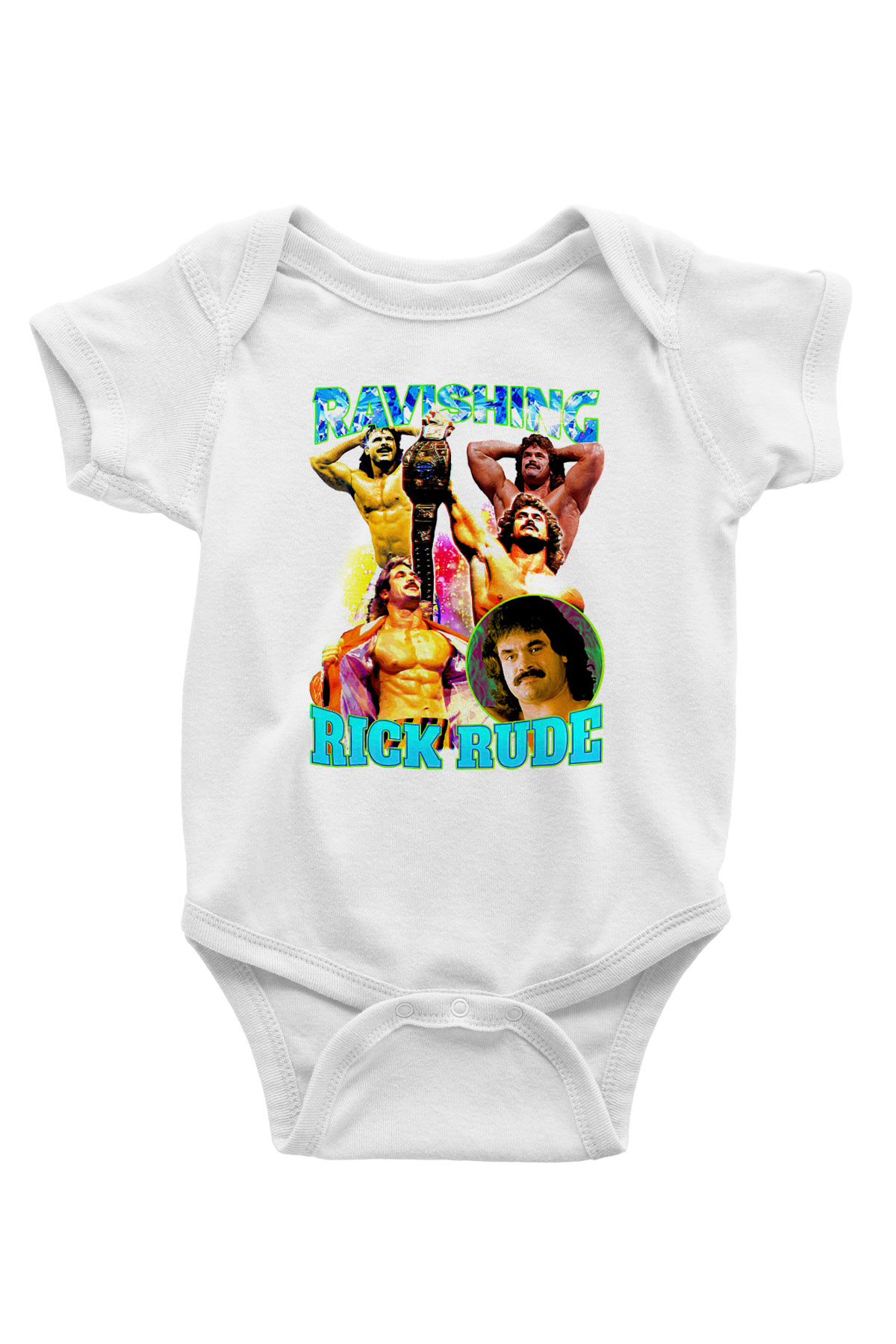 Rick Rude Beyaz Bebek Body - Zıbın