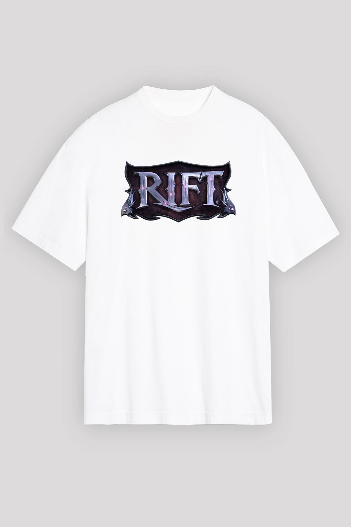 Rift Beyaz Oversize Tişört Oversize T-shirt