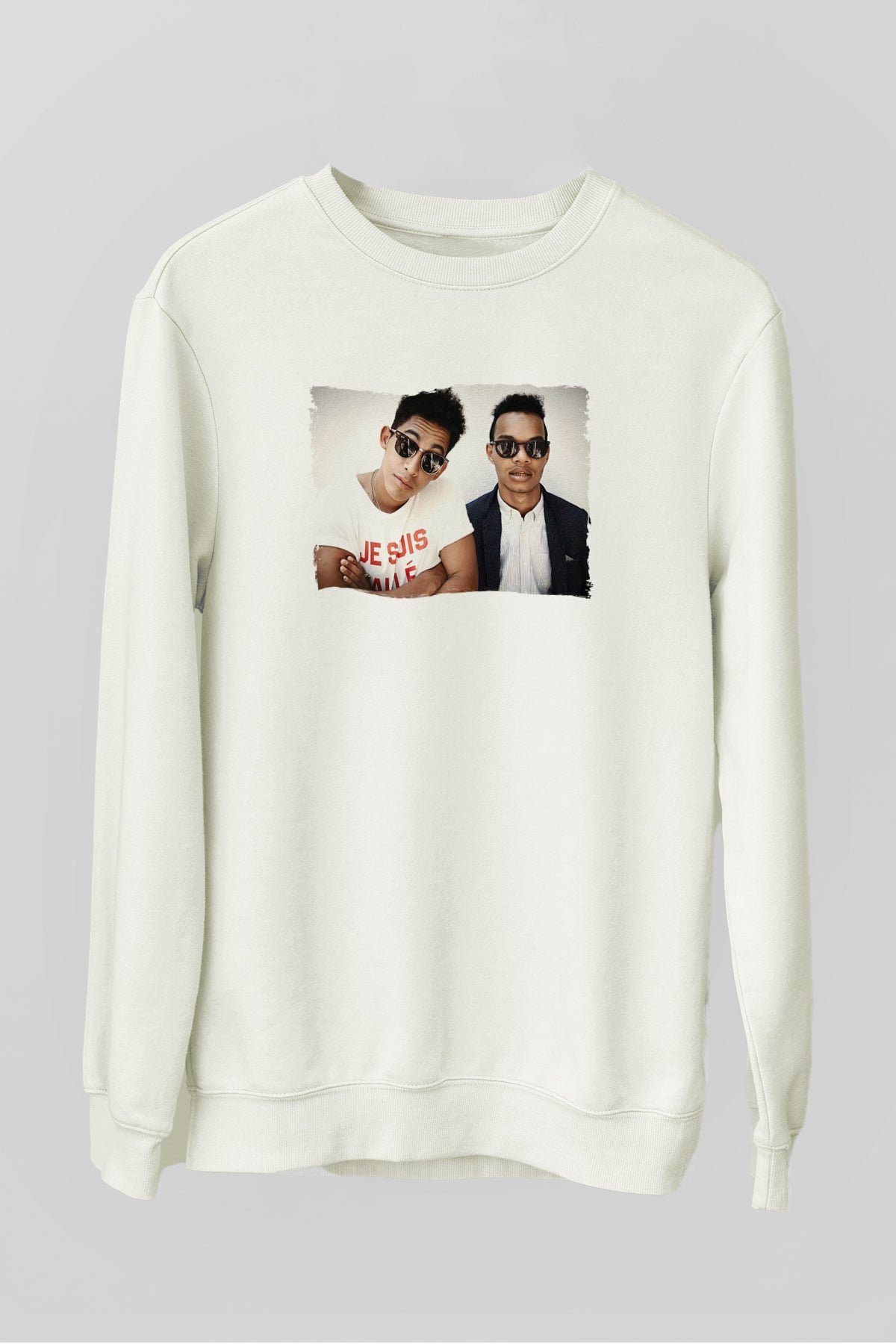 Rizzle Kicks Beyaz Unisex Sweatshirt