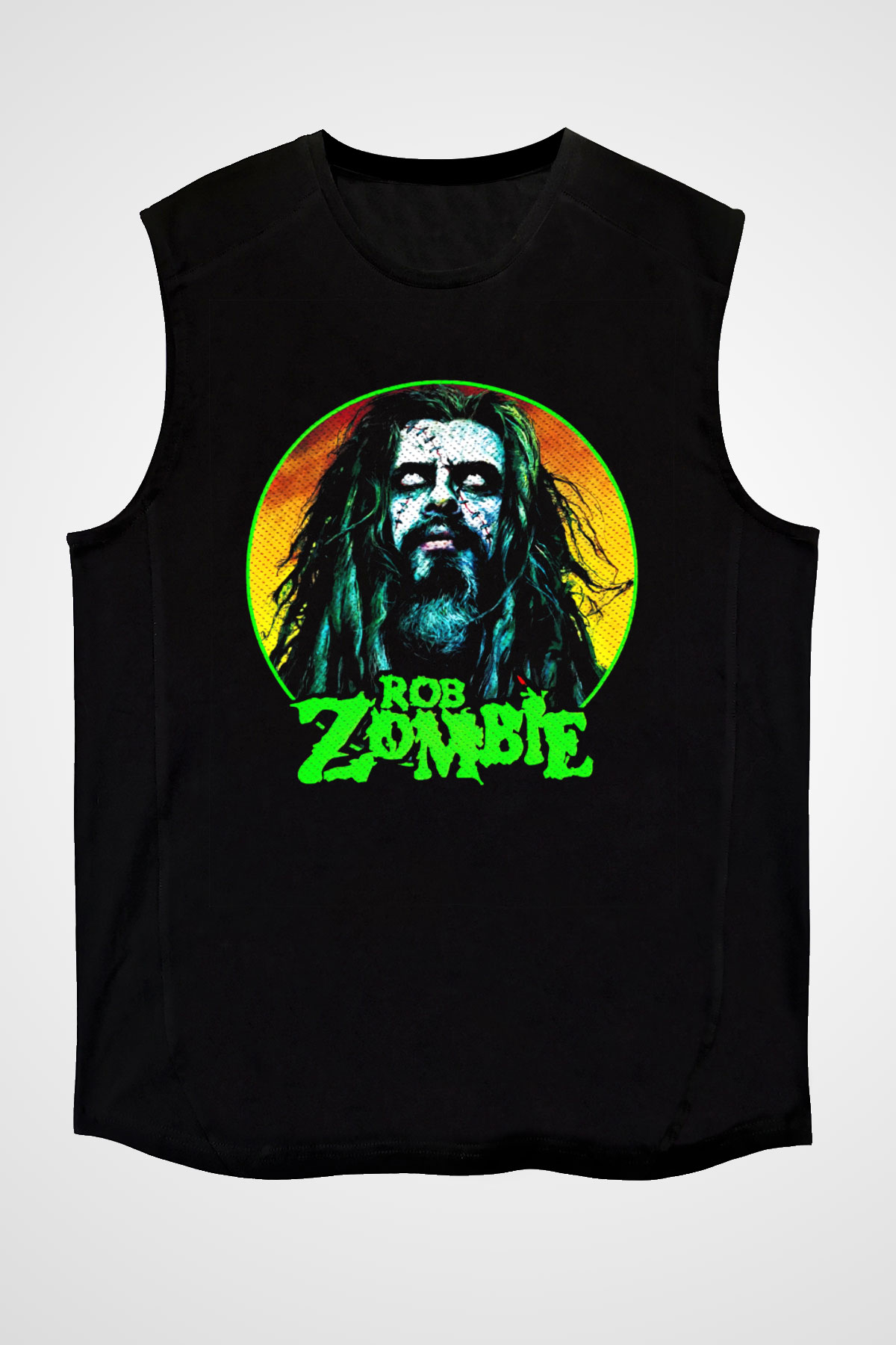 Rob Zombie Siyah Unisex Kolsuz Tişört